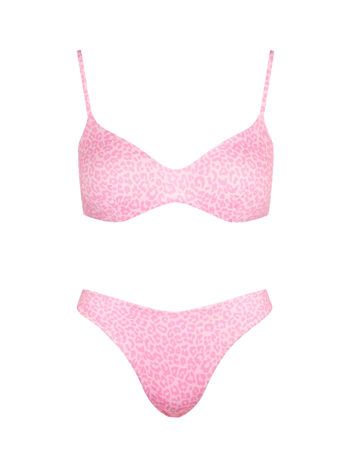 Animalier print bralette bikini - MC2 Saint Barth