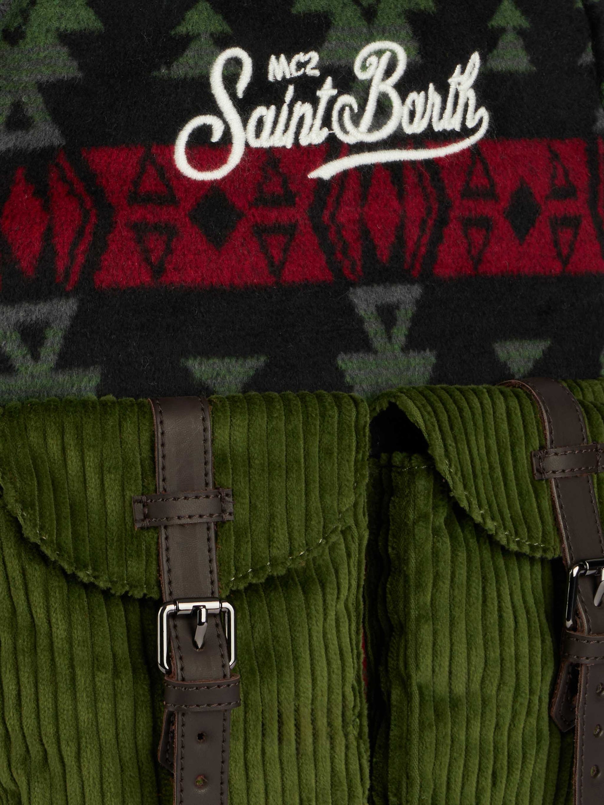 Backpack with navajo print - MC2 Saint Barth