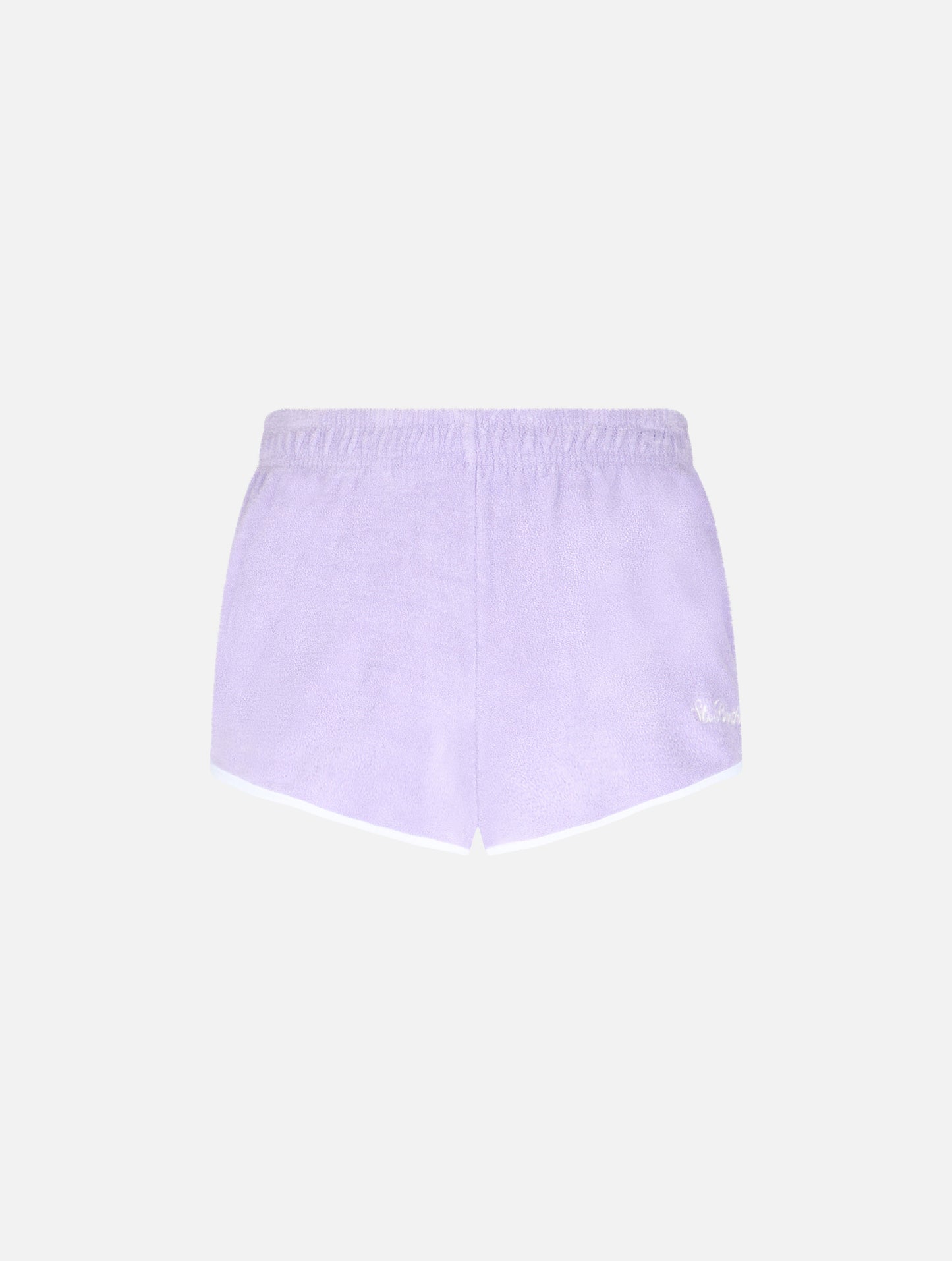 Woman terry cotton pull up shorts Francine - MC2 Saint Barth