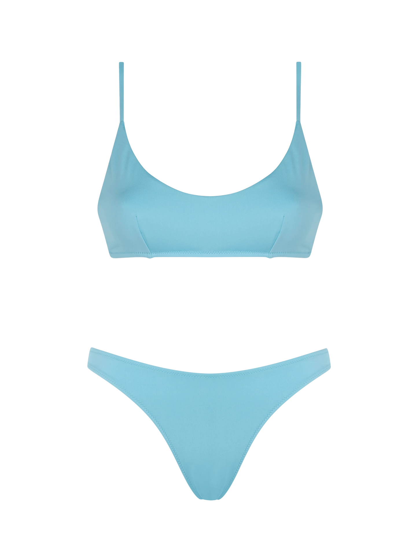 Woman light blue bralette bikini - MC2 Saint Barth