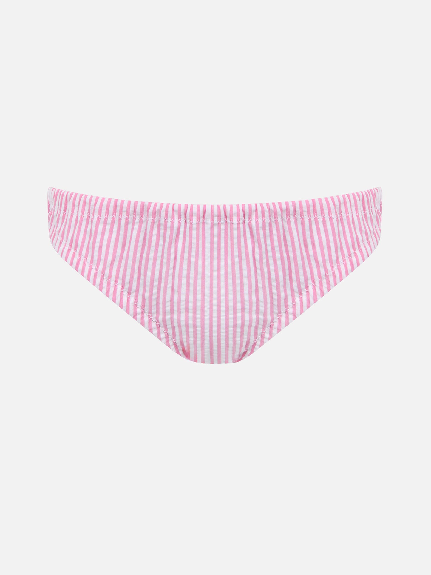 Girl cotton swim briefs Madame with bow and Betsy print | MADE WITH LIBERTY FABRIC - MC2 Saint Barth