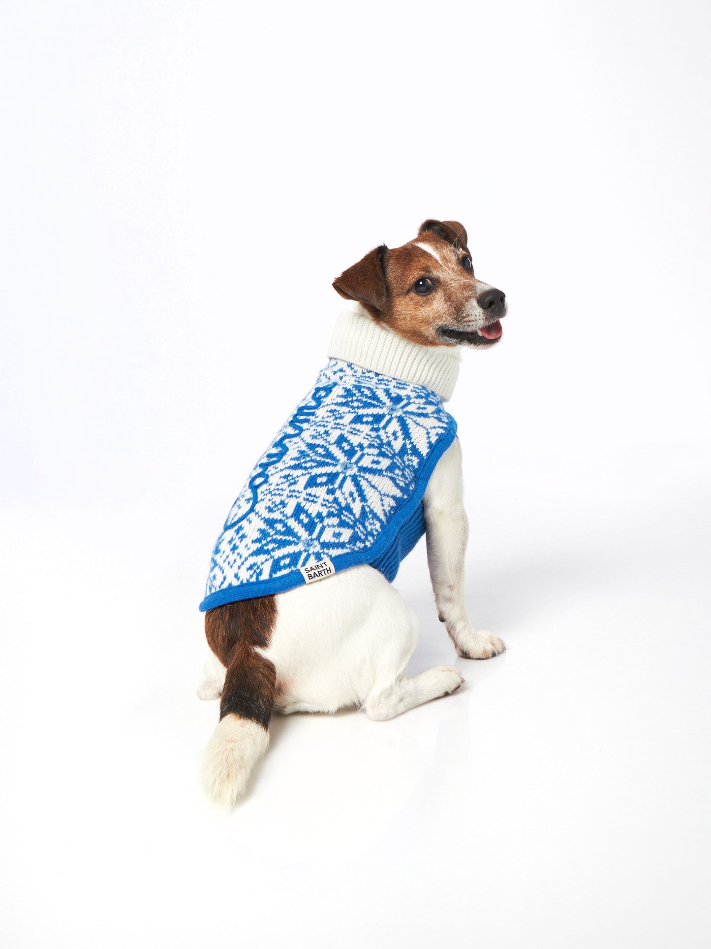 Dog sweater with nordic jacquard - MC2 Saint Barth