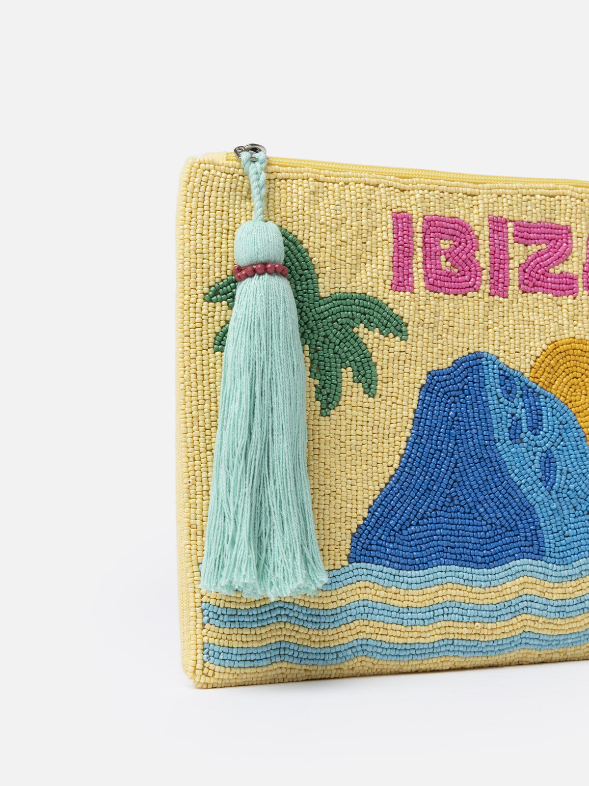 Custodia con perle con motivo Ibiza