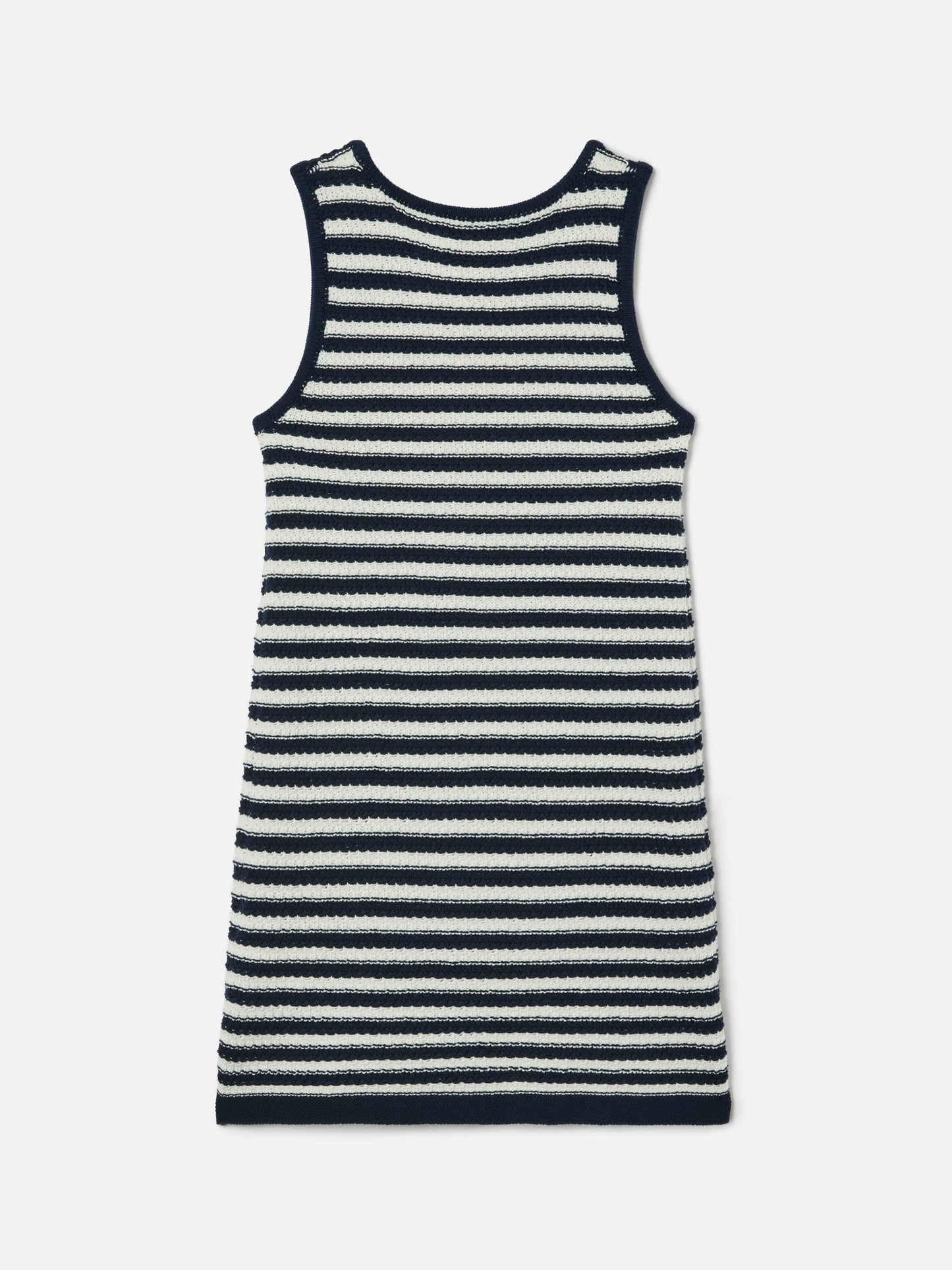 Robe rayée Audie en pur coton avec broderie logo et détails marins