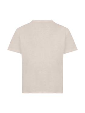 Alex kid off-white linen jersey t-shirt - MC2 Saint Barth