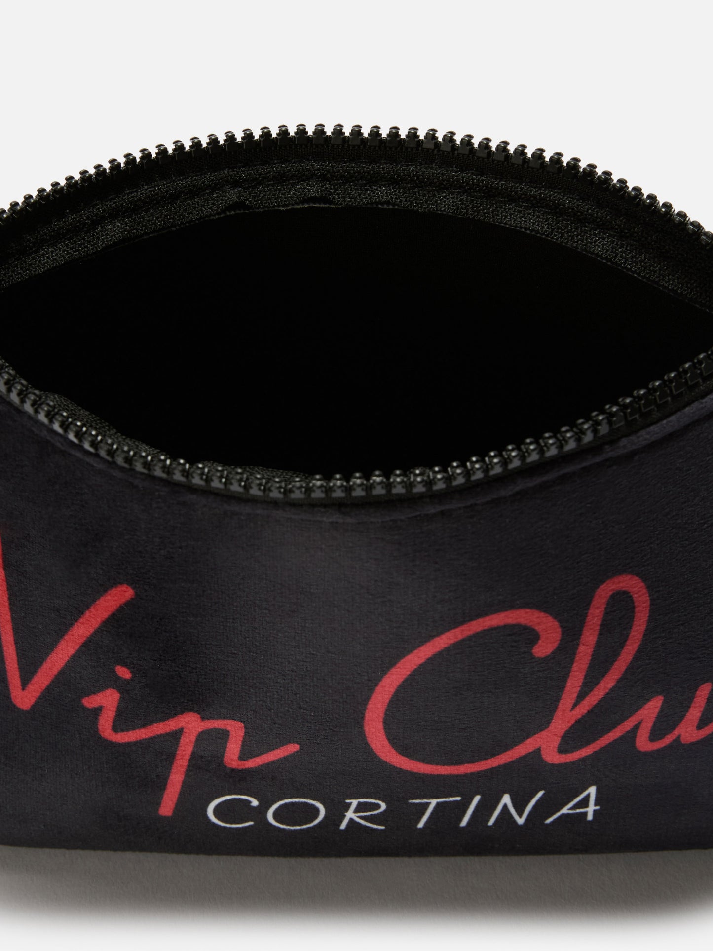 Aline-Pouch aus Wollimitat mit VIP-Club-Print | VIP CLUB SPECIAL EDITION