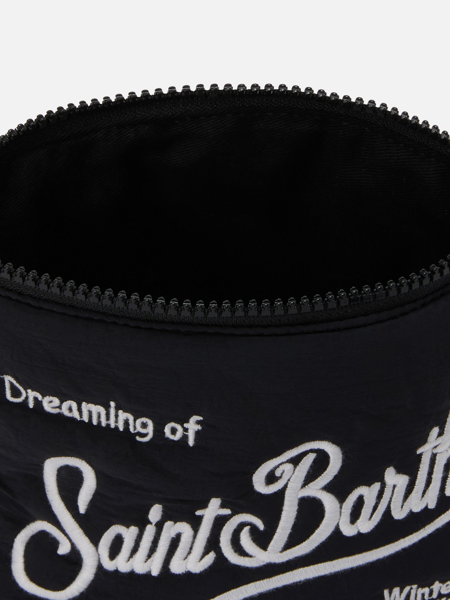 Aline Puffer Pouch in padded black nylon