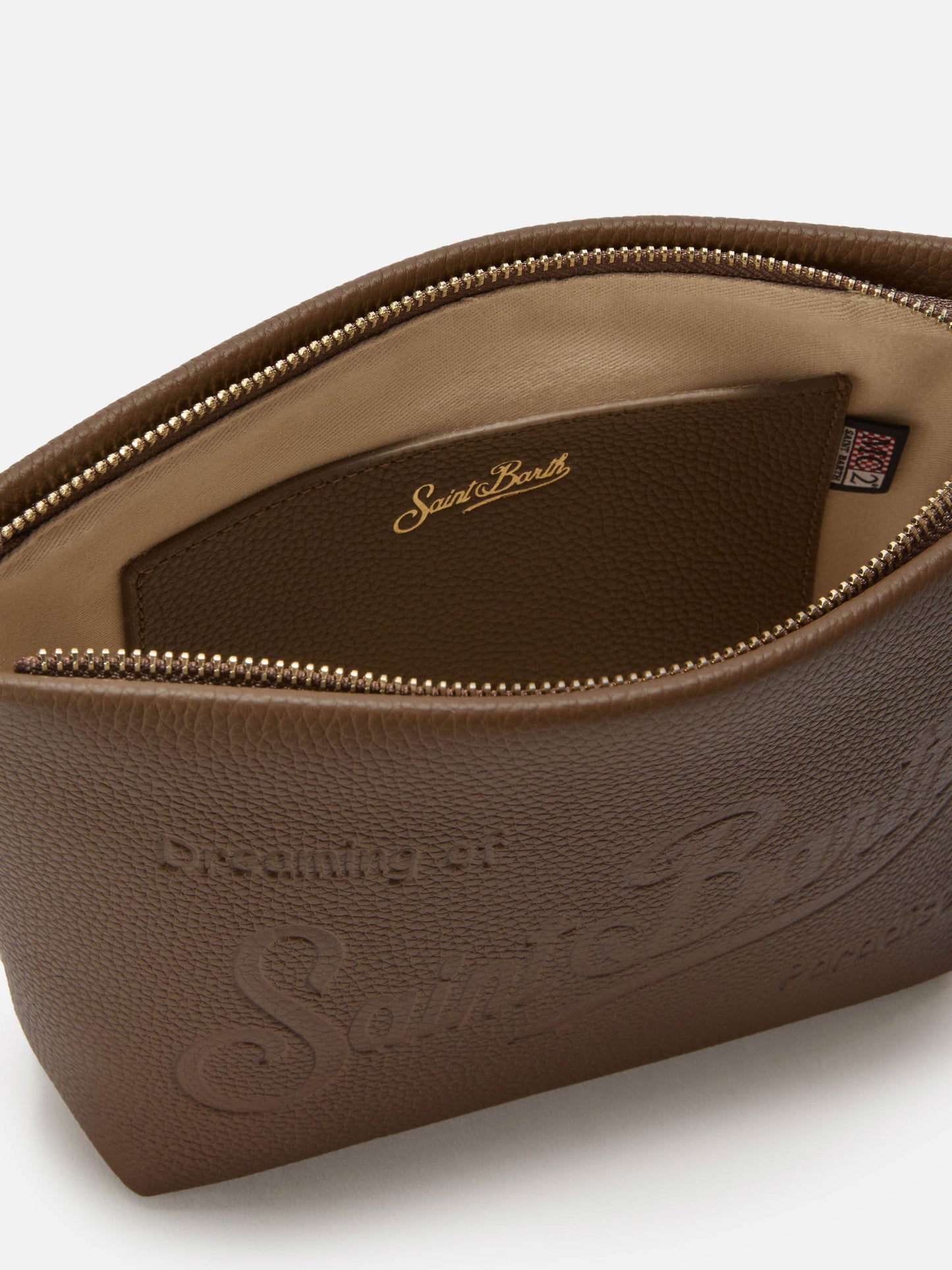 Aline Shoulder Bag in hammered brown leather