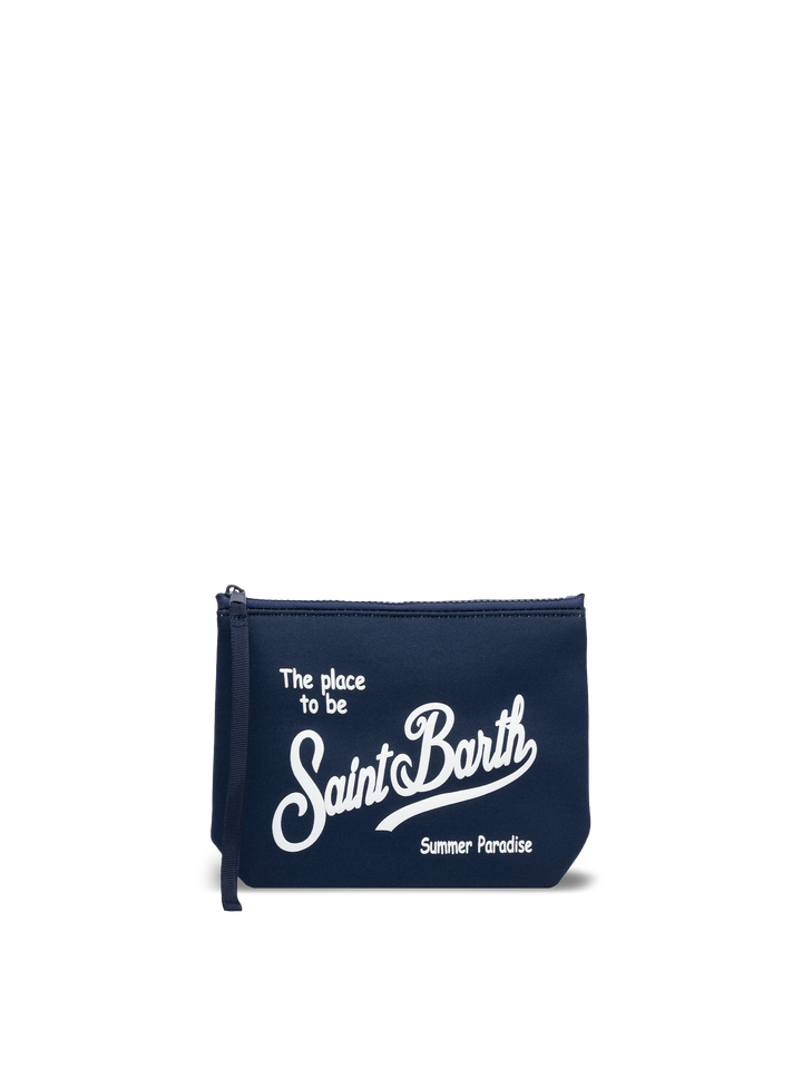 Pochette Aline in scuba blu navy