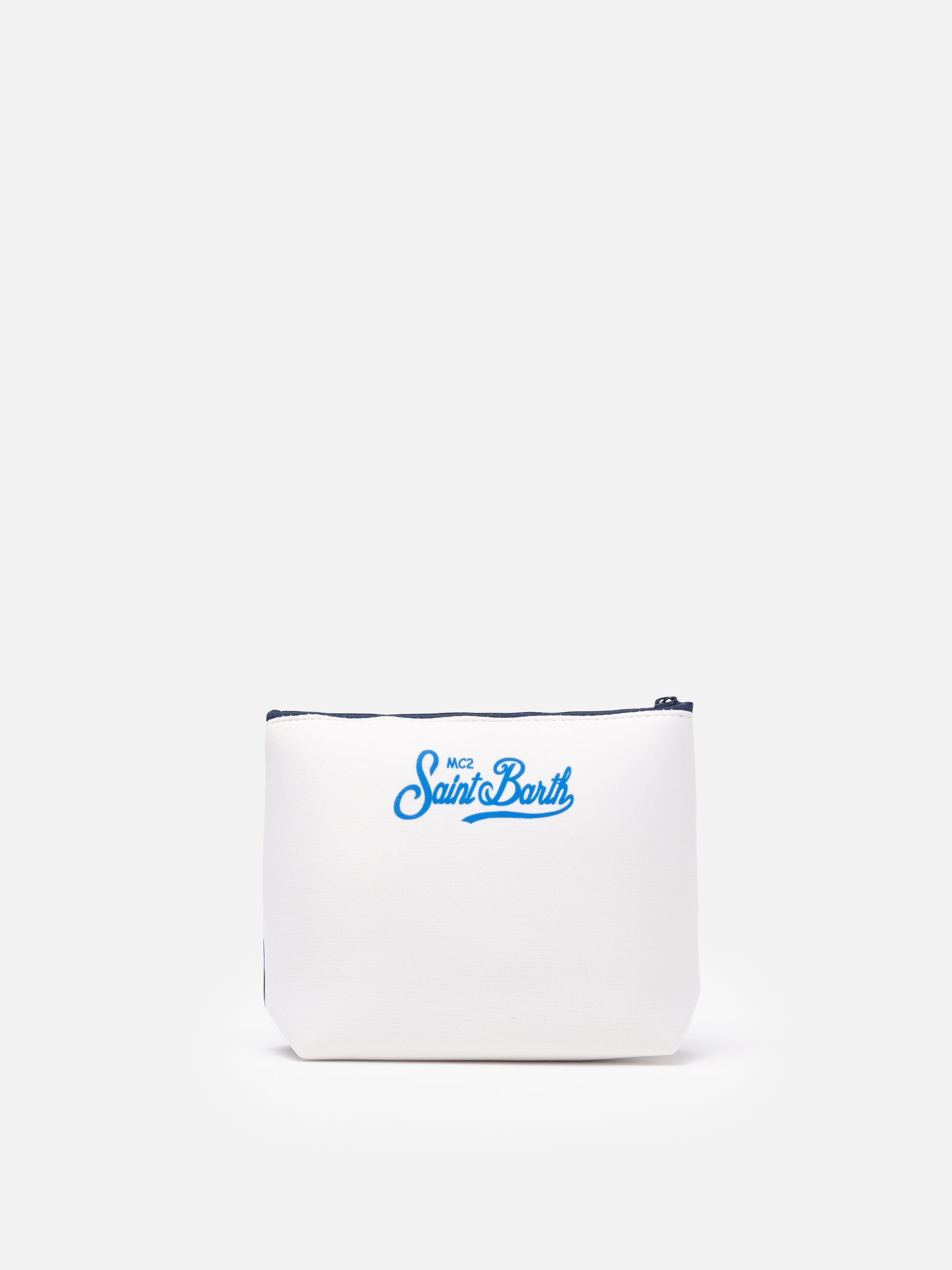 Aline scuba pochette with Cannes postcard print - MC2 Saint Barth