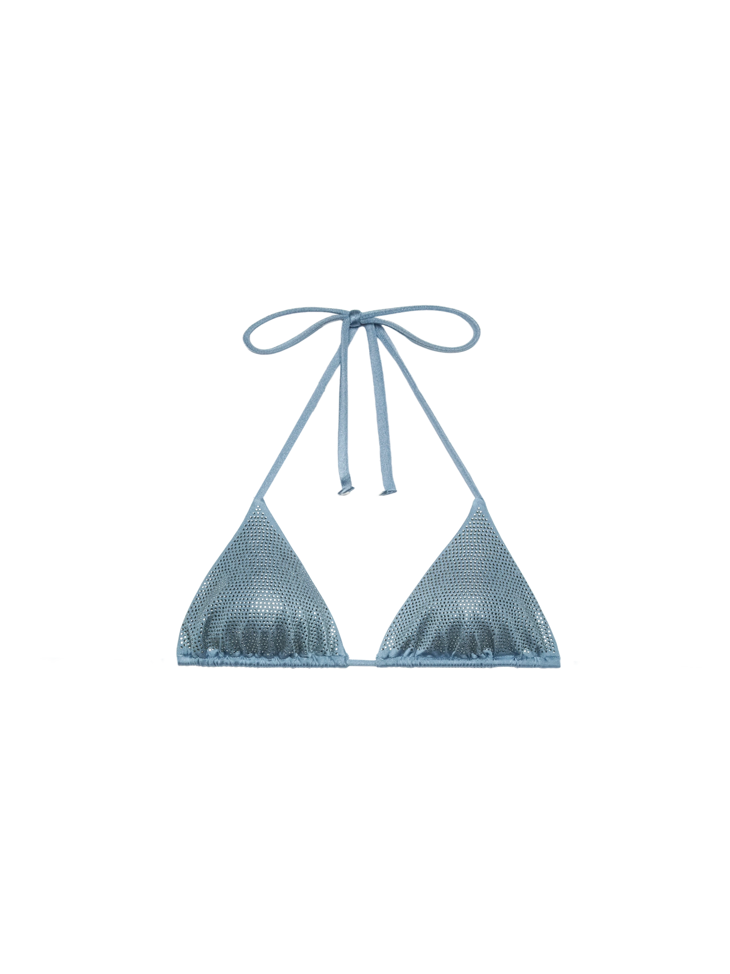 Annabelle riangle top swimsuit with rhinestones - MC2 Saint Barth