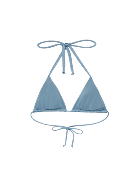 Annabelle riangle top swimsuit with rhinestones - MC2 Saint Barth