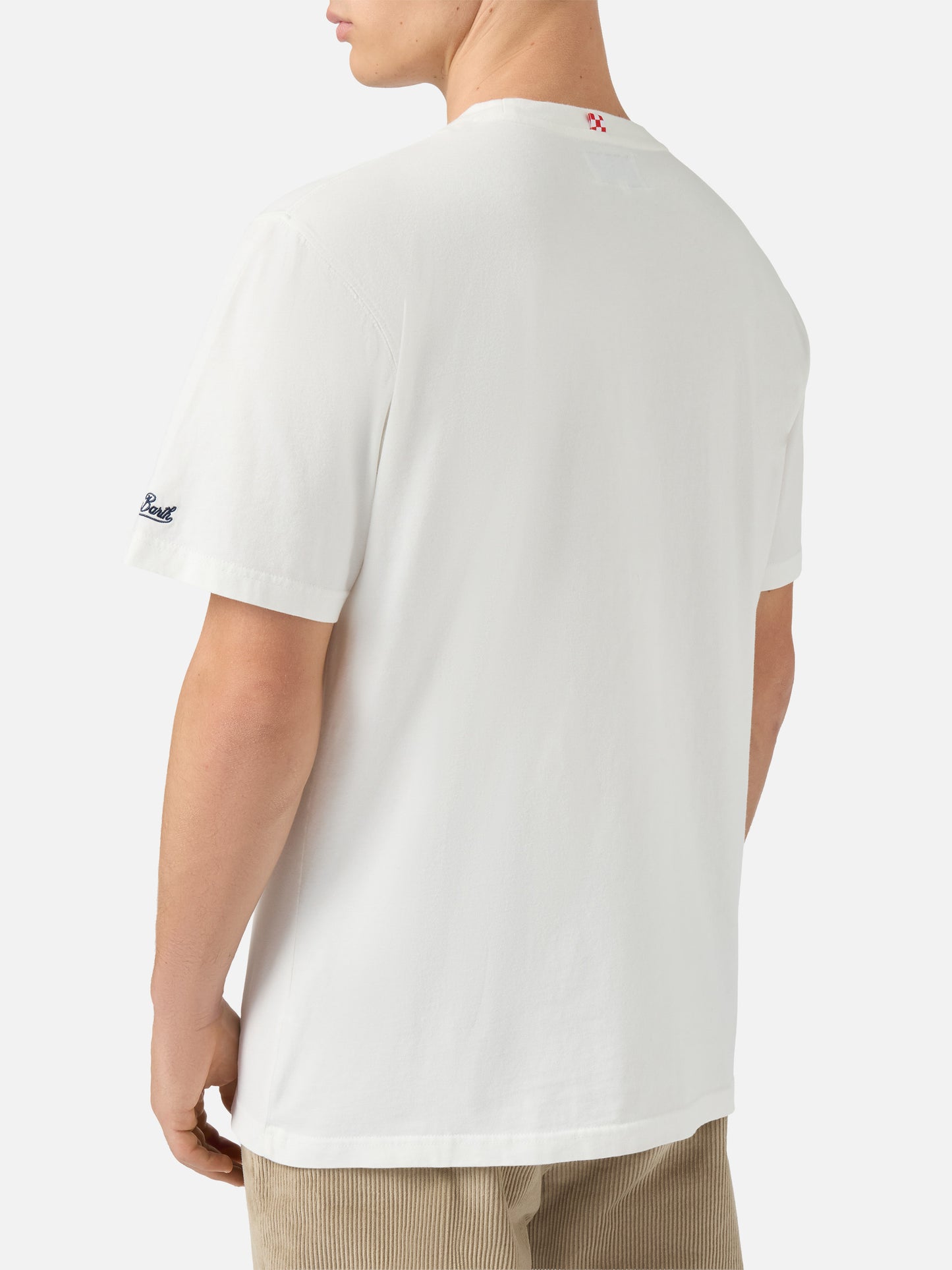 Arnott Warm T-Shirt aus Bio-Baumwolle mit warmem Griff und Panda Cortina-Print