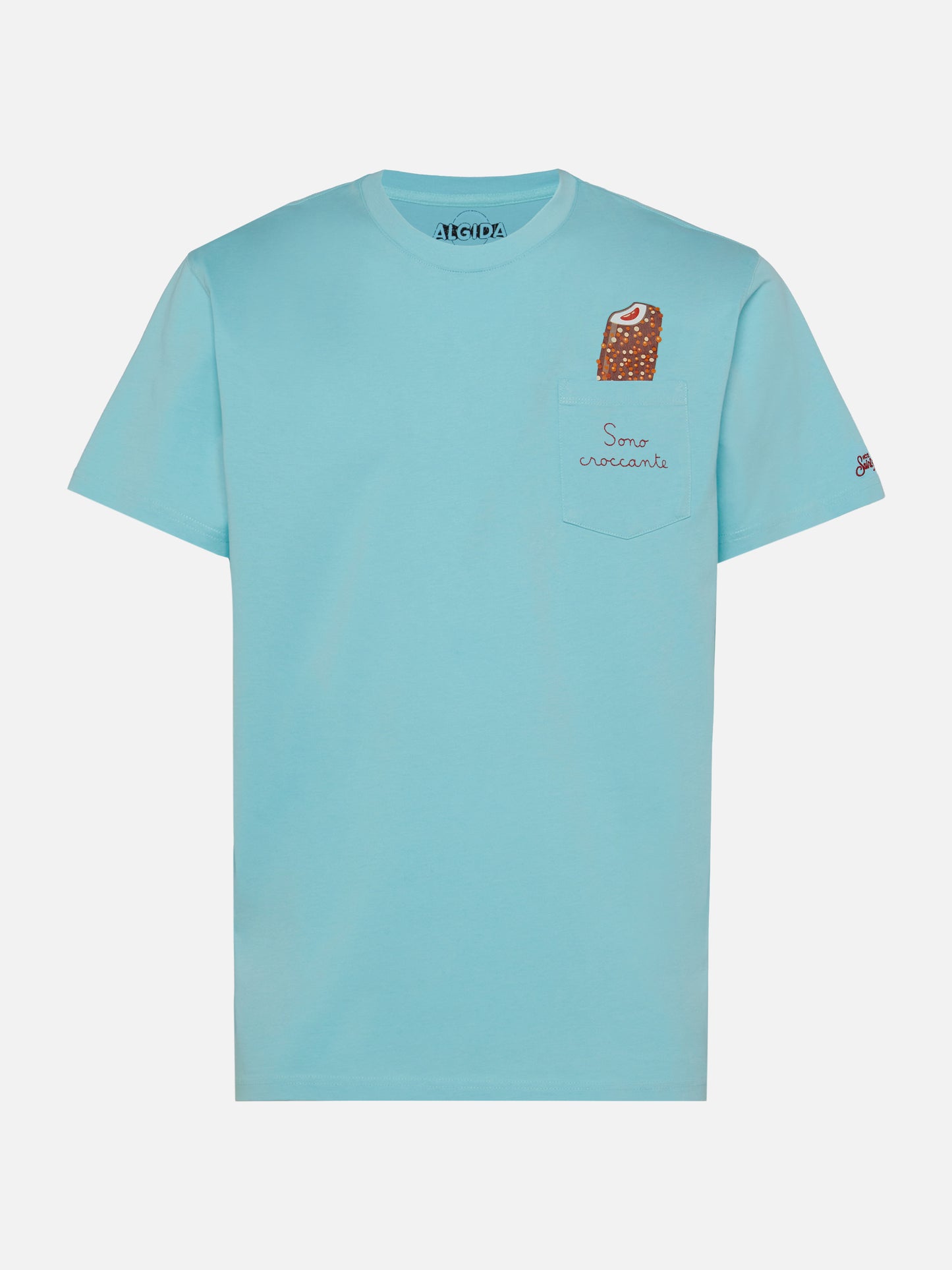 Herren-Baumwoll-T-Shirt Austin mit Sono Croccante-Stickerei | ALGIDA SONDERAUSGABE