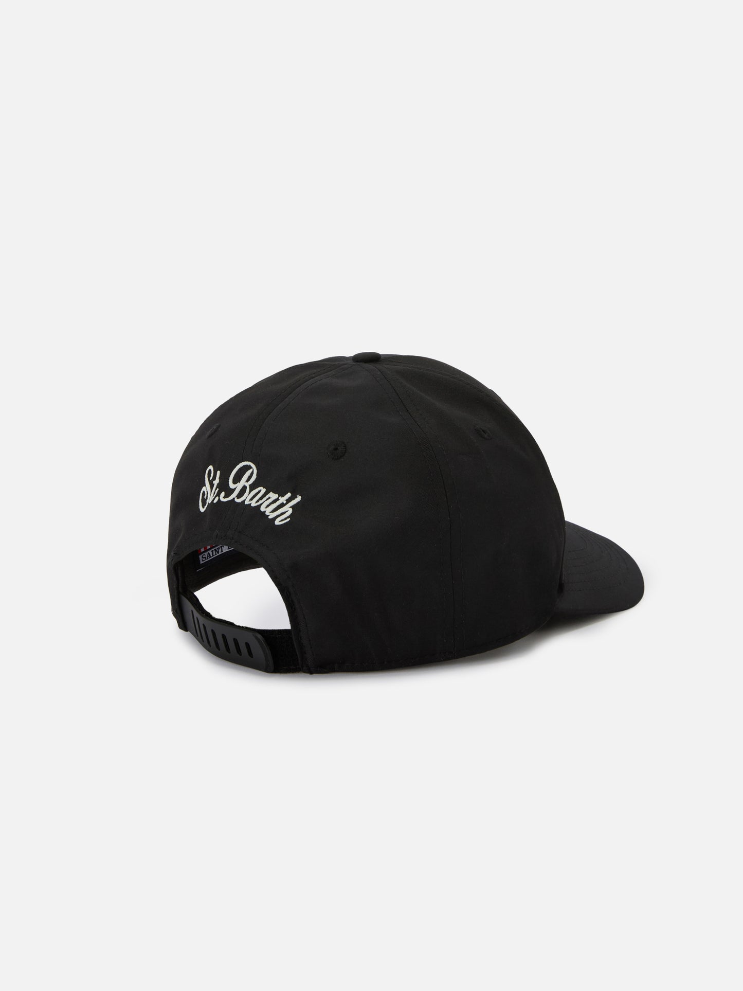 Baseball cap with visor in black with Cigarette embroidery | Special Edition