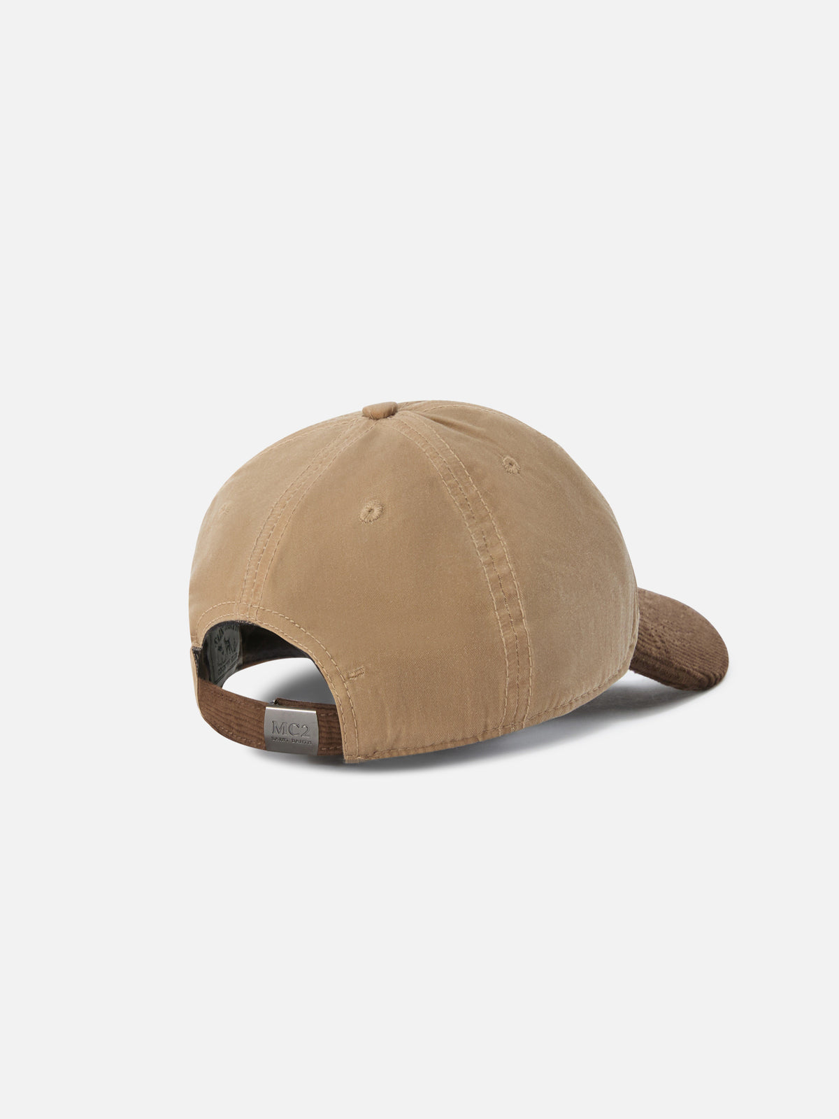 Casquette en velours côtelé ciré Nut Baseball avec broderie logo