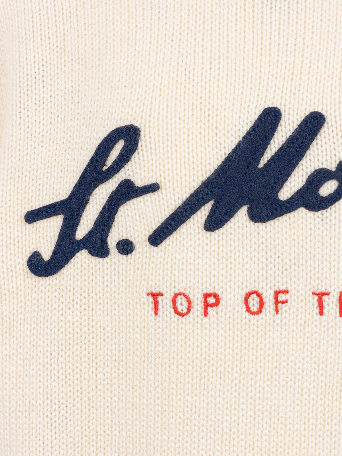 Boy sweater Bombardino with St. Moritz embroidery | ST. MORITZ TOP OF THE WORLD SPECIAL EDITION - MC2 Saint Barth