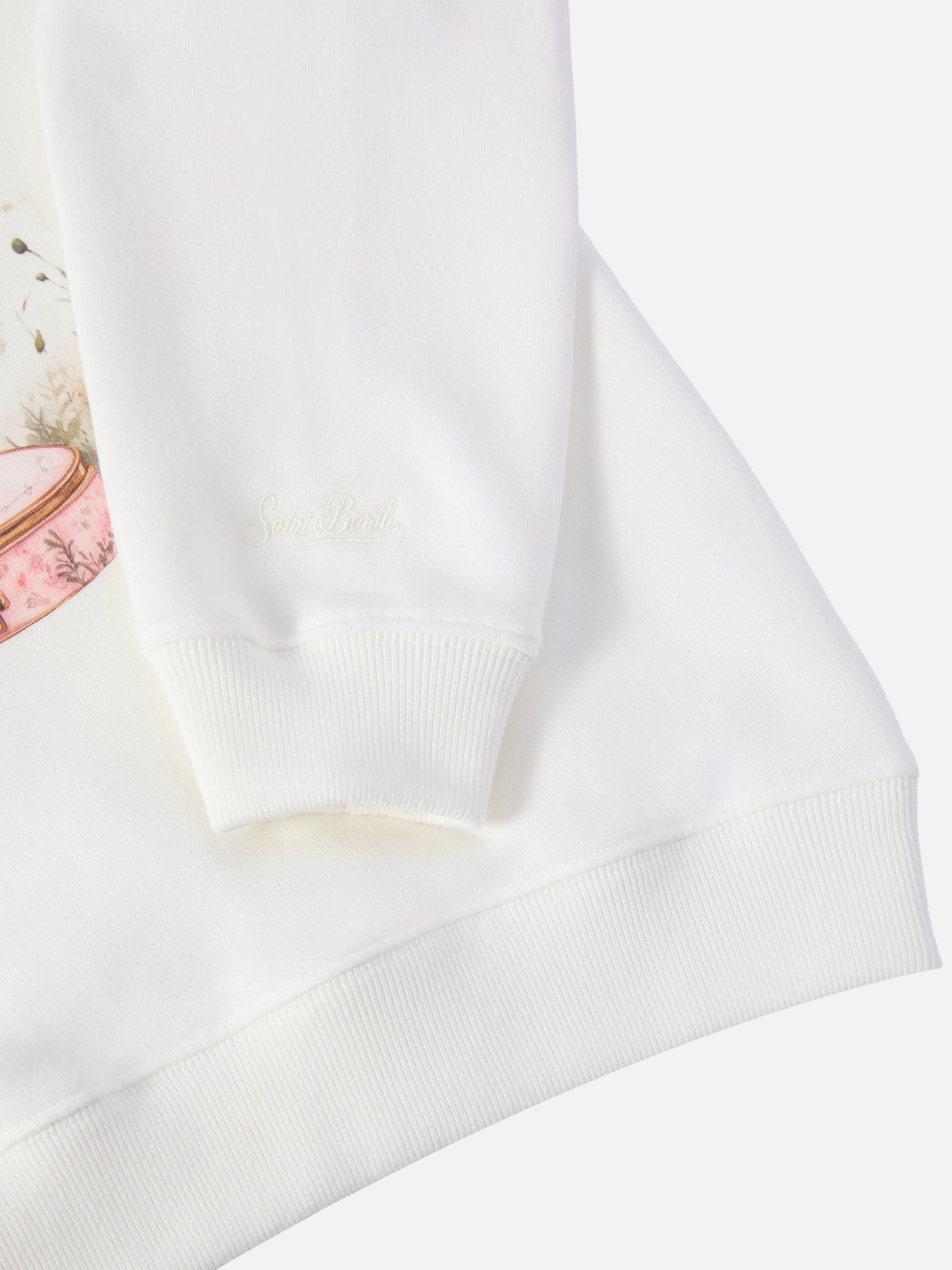 Felpa girocollo Briony con stampa coniglietto