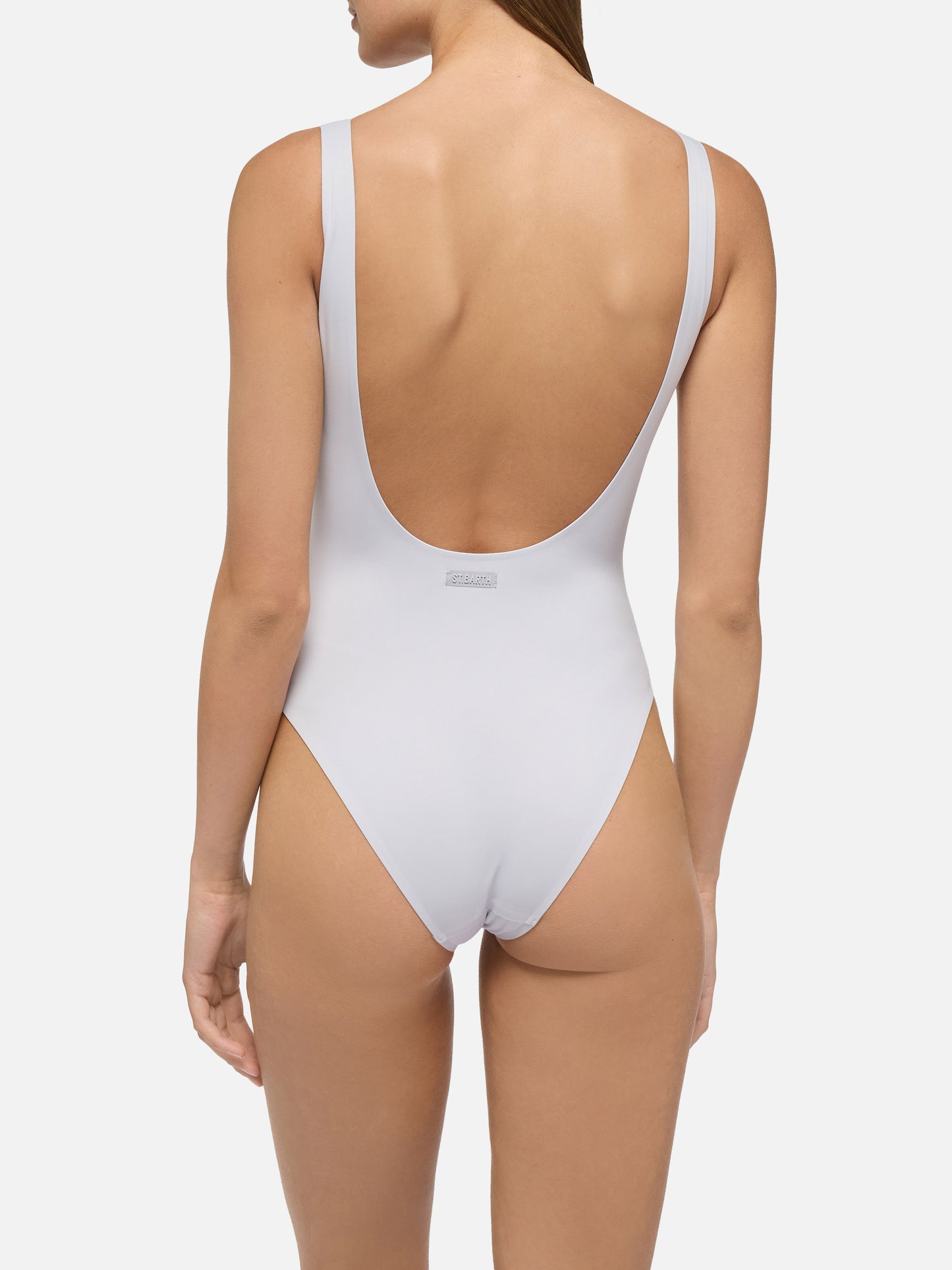 Cassandra square neck one-piece swimsuit - MC2 Saint Barth