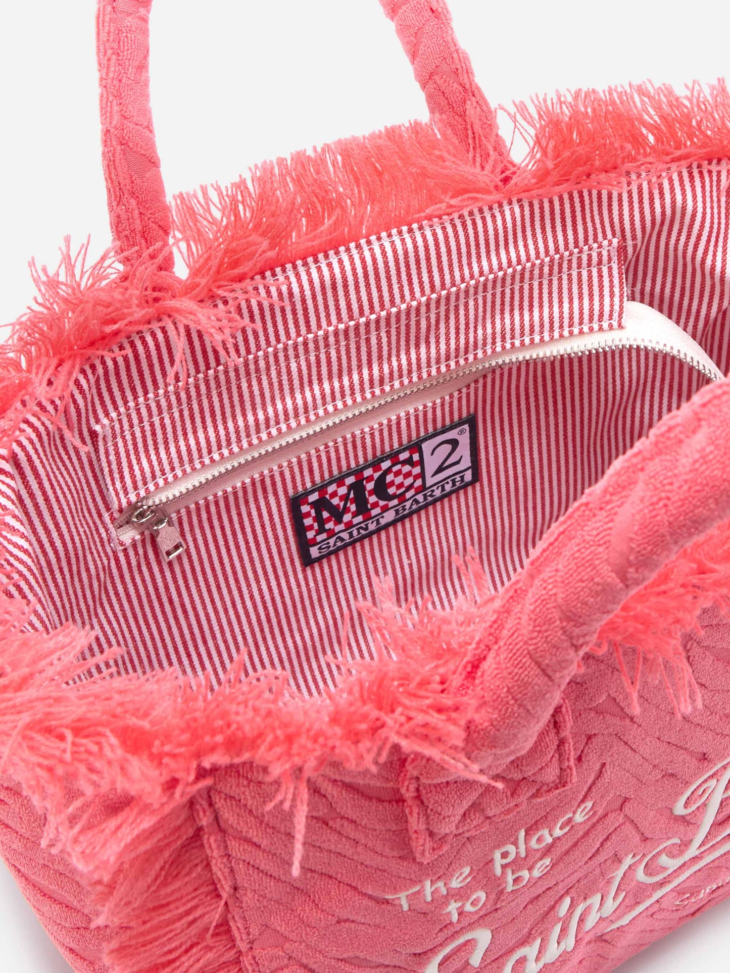 Sac Colette effet éponge avec motif zèbre en relief