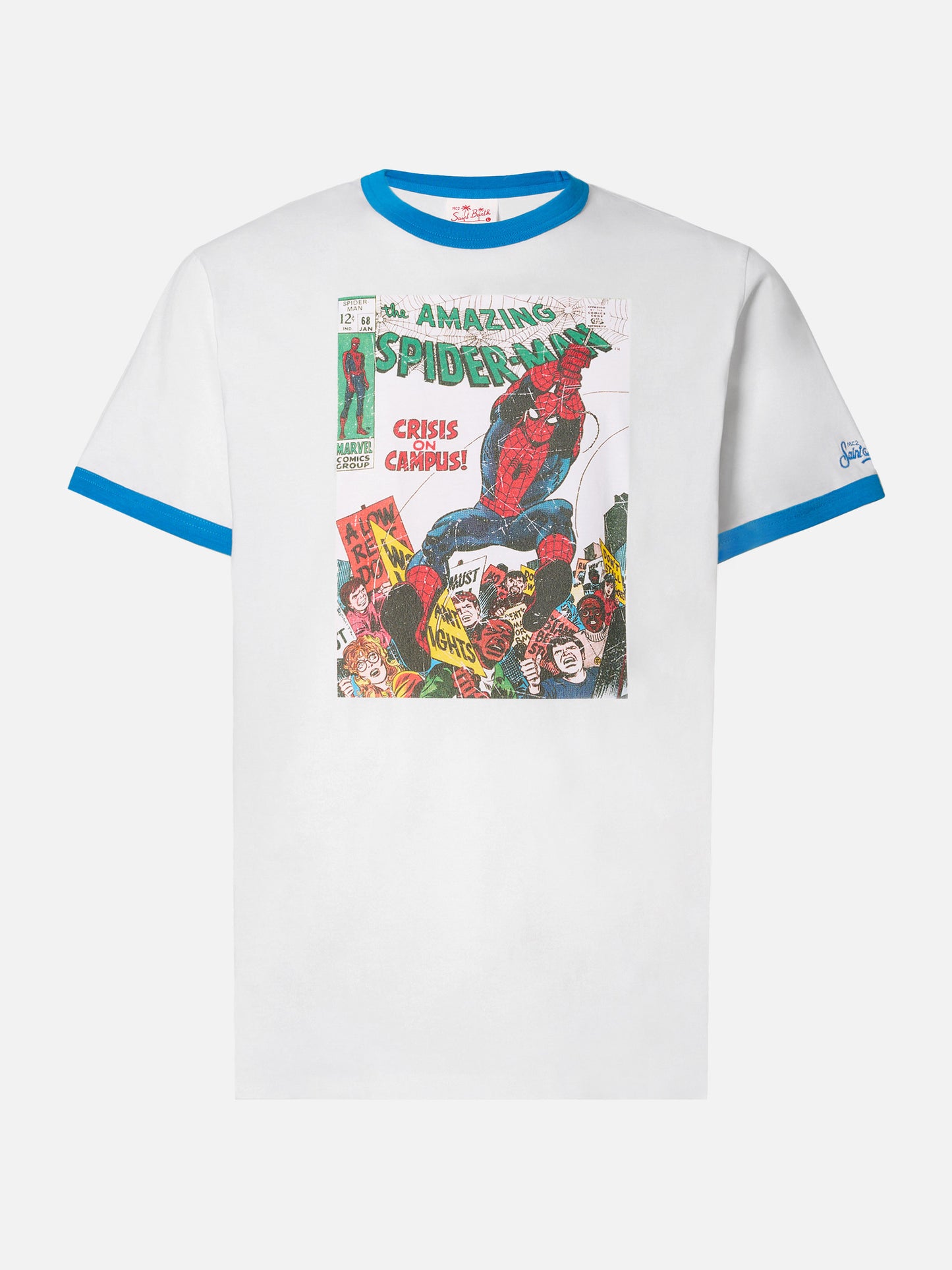 Man cotton t-shirt with Spiderman print | MARVEL SPECIAL EDITION