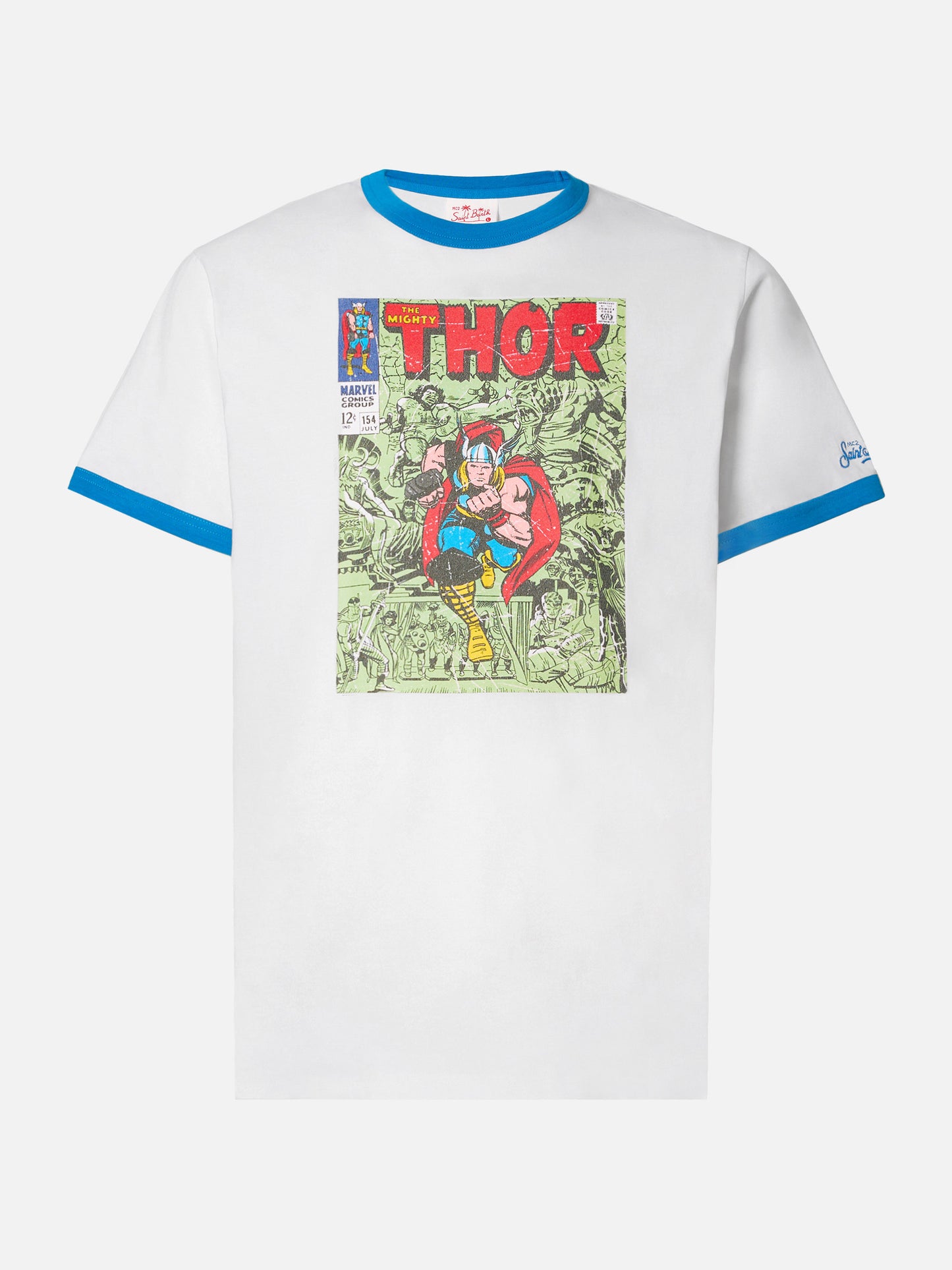 Herren-Baumwoll-T-Shirt mit Thor-Print | MARVEL SPECIAL EDITION
