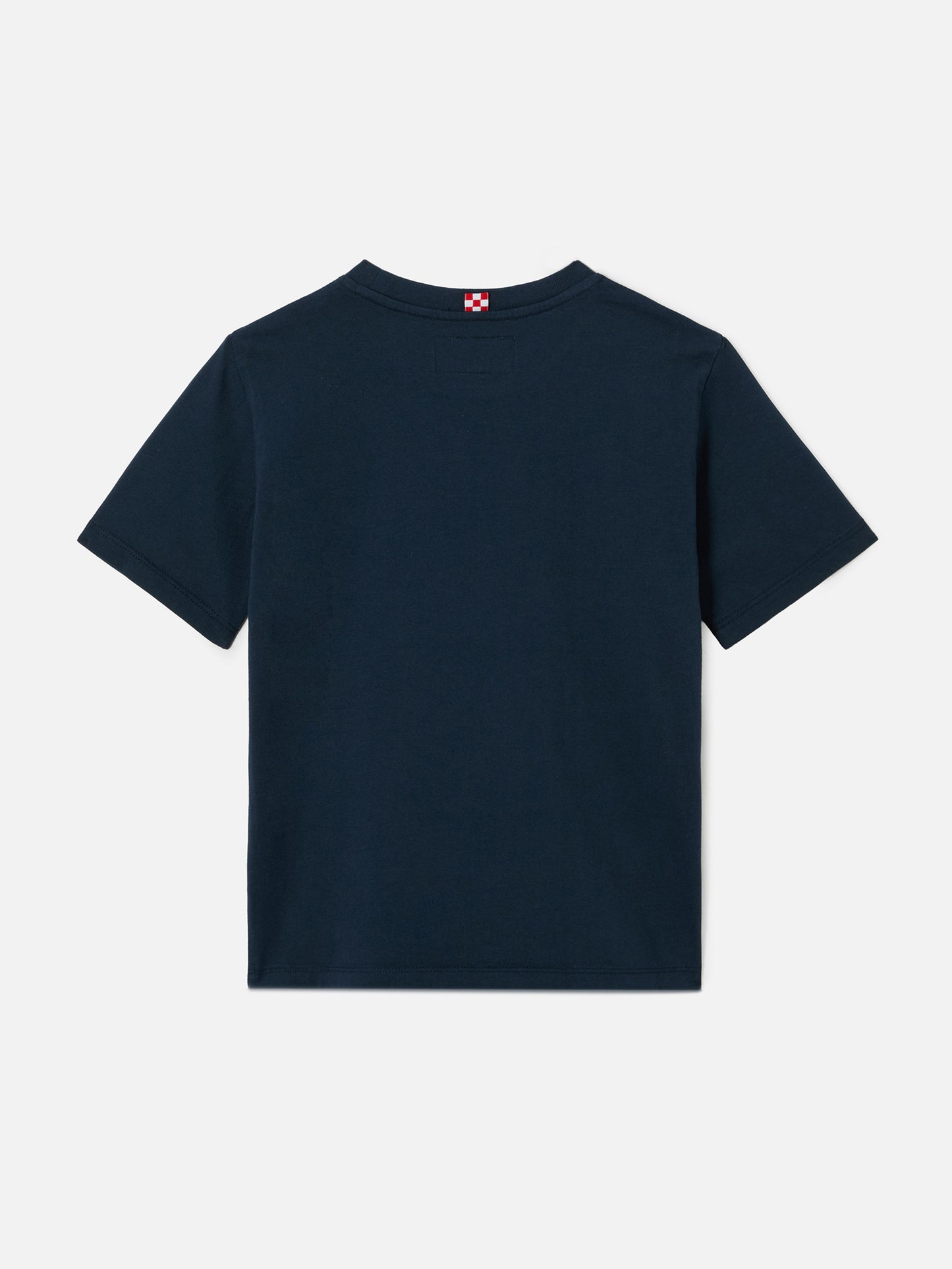 Blue Denver Jr t-shirt in pure cotton with Sport Club print