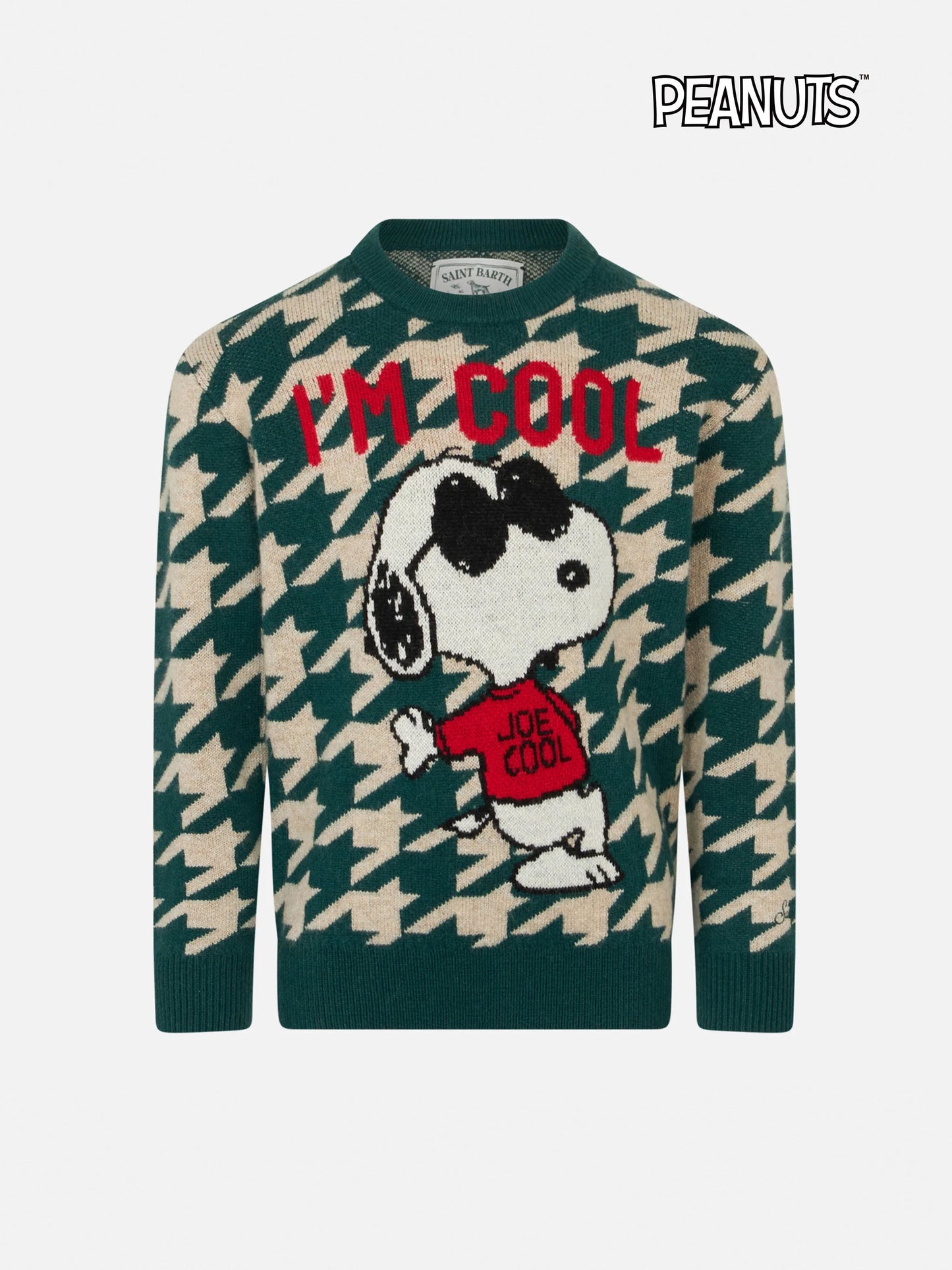 Rundhalspullover für Jungen mit Snoopy-Jacquard | SNOOPY – PEANUTS™ SPECIAL EDITION