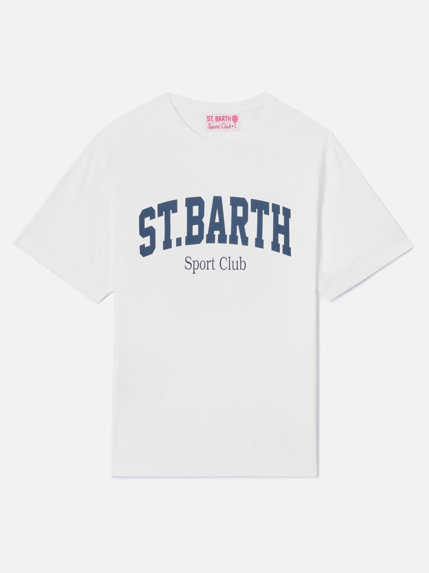 T-shirt Emilie blanc avec imprimé Sport Club