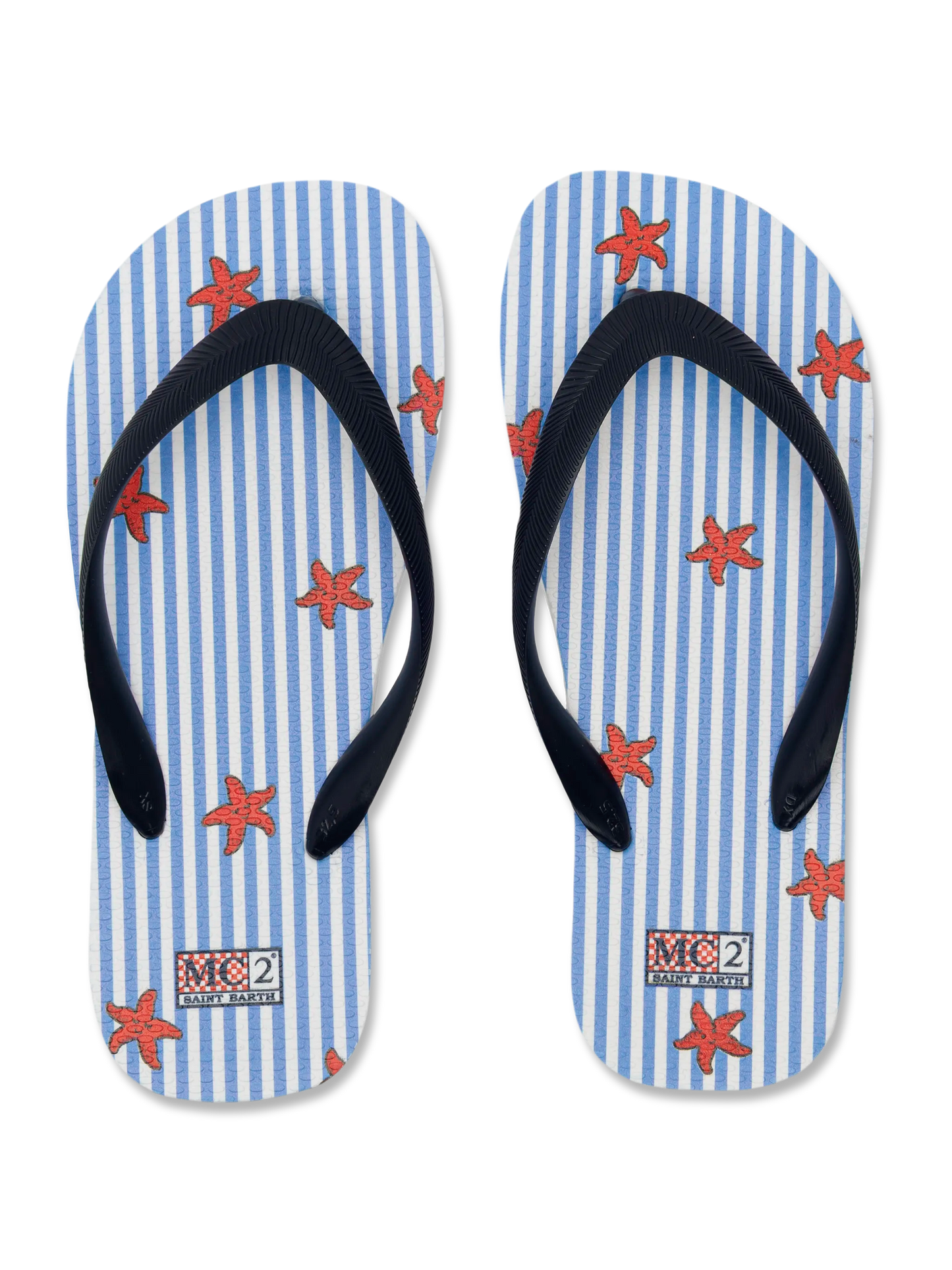 Flip flops with starfish print - MC2 Saint Barth