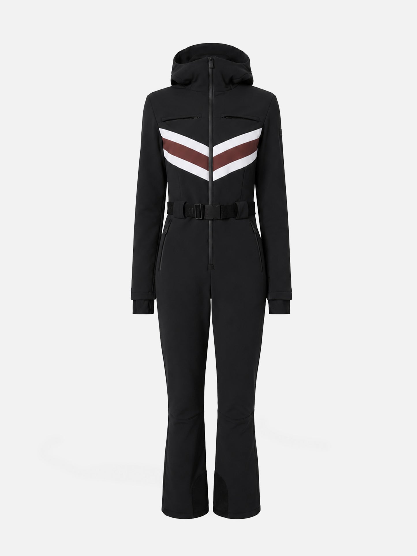 Schwarzer Skianzug Garmisch mit RECCO®-Technologie