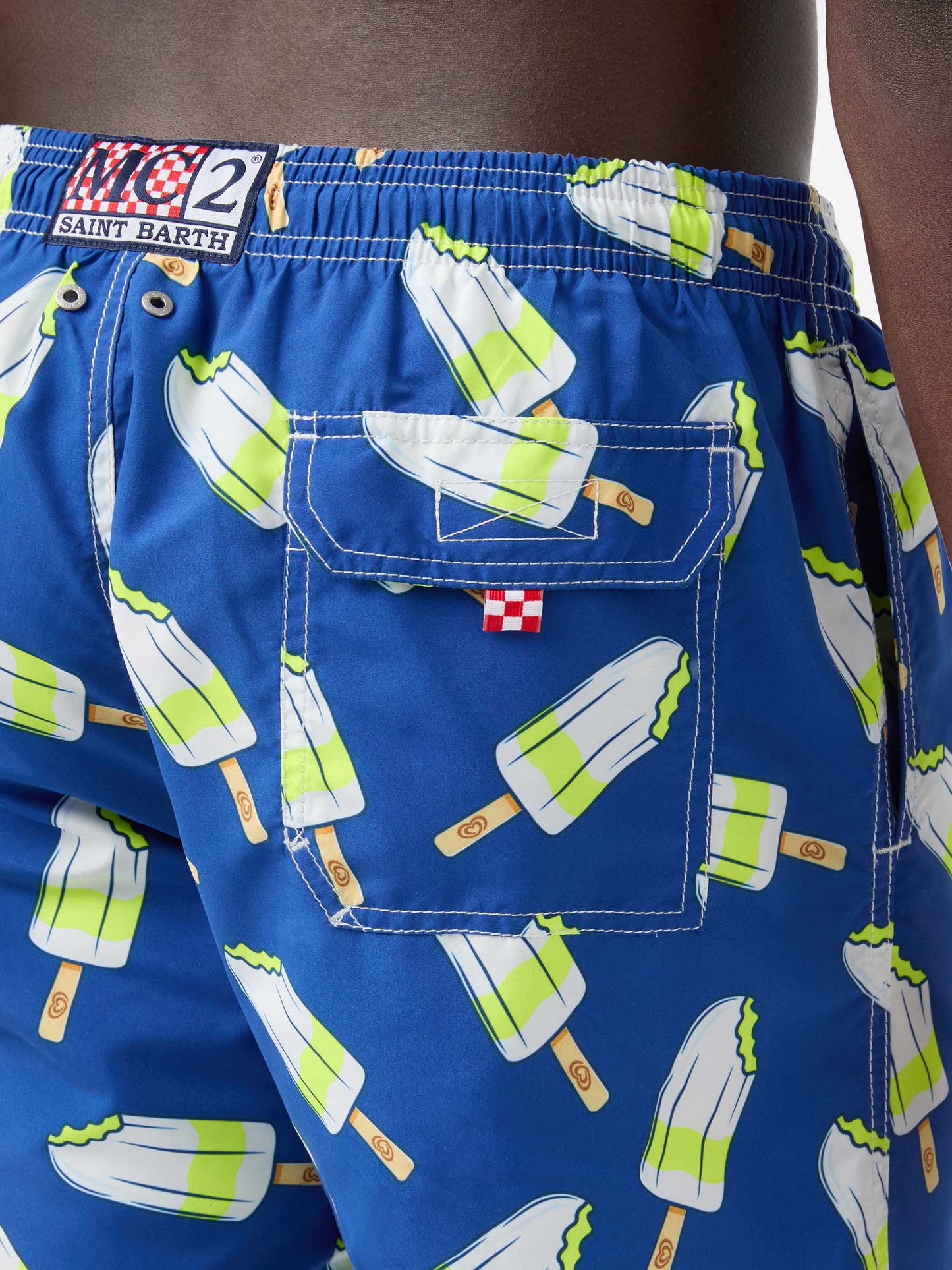 Short de bain Gustavia avec imprimé Lemonissimo | Édition Spéciale