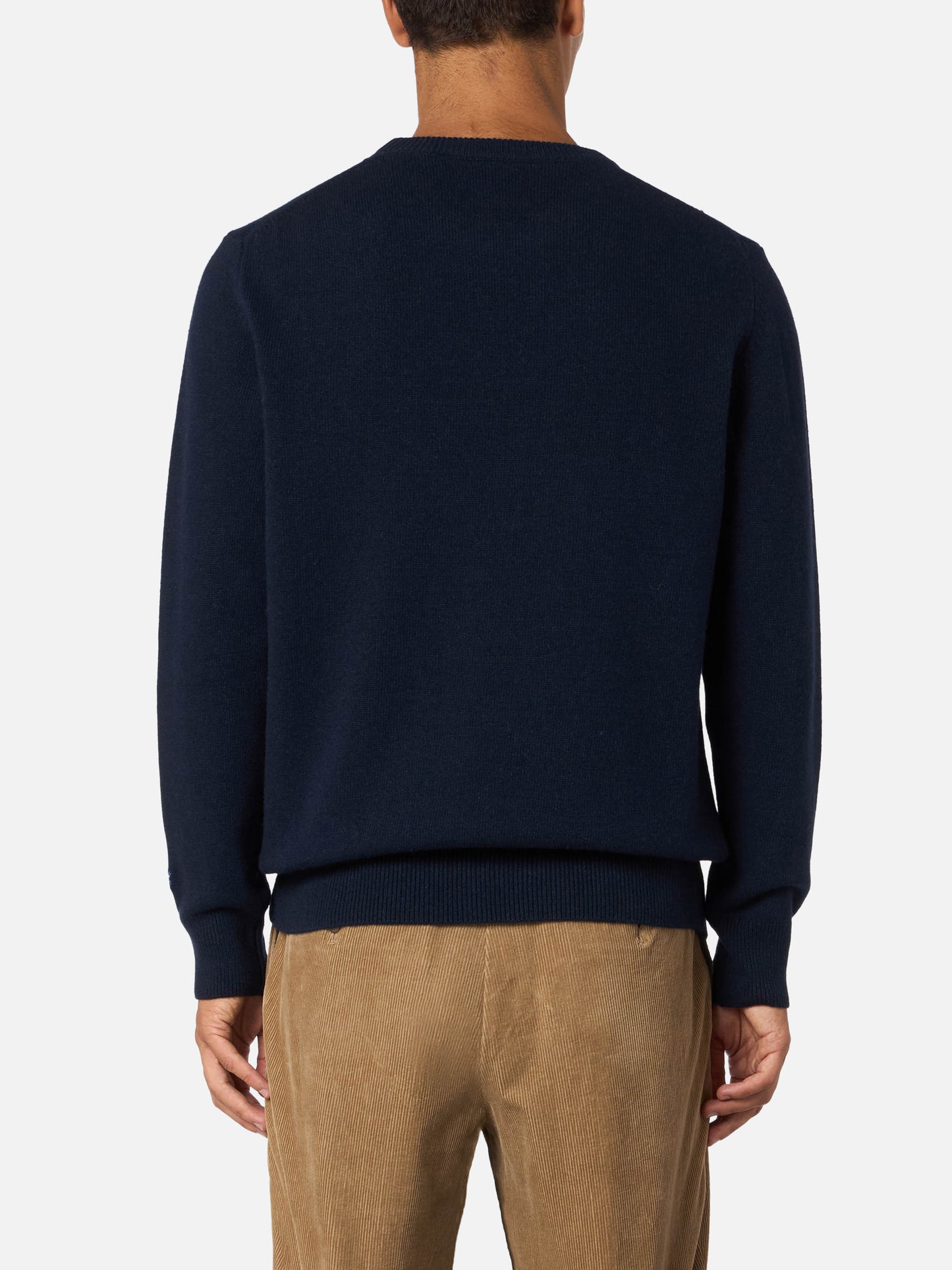 Man sweater Heron with Vacanze di Natale jacquard | VACANZE DI NATALE SPECIAL EDITION - MC2 Saint Barth