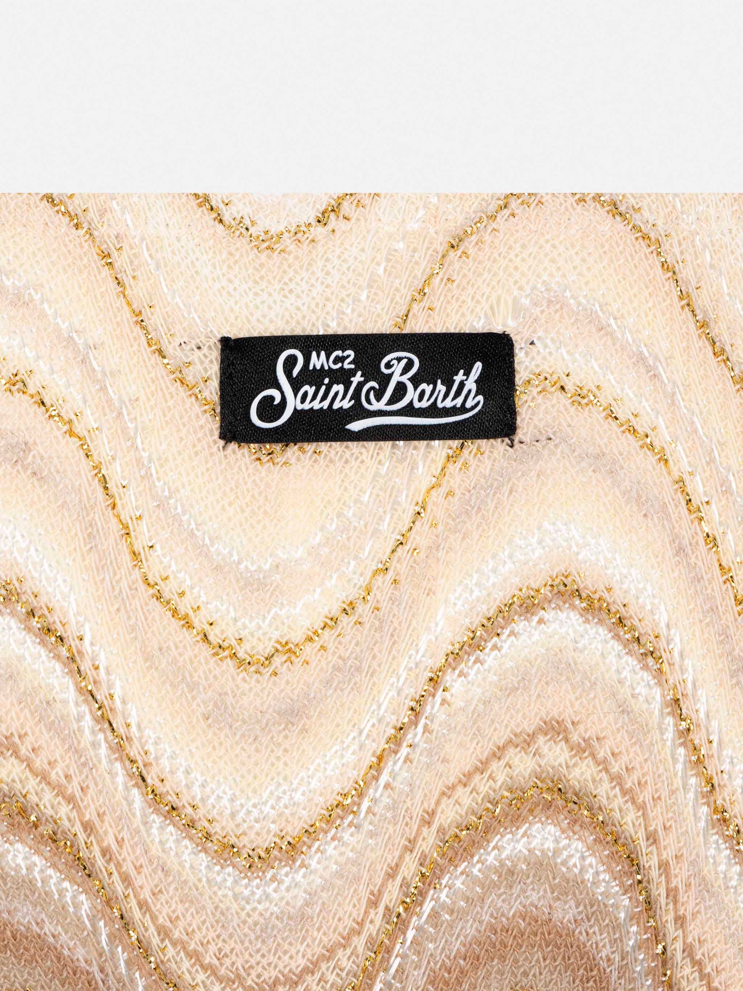 Holly classic triangle bikini in raschel fabric - MC2 Saint Barth