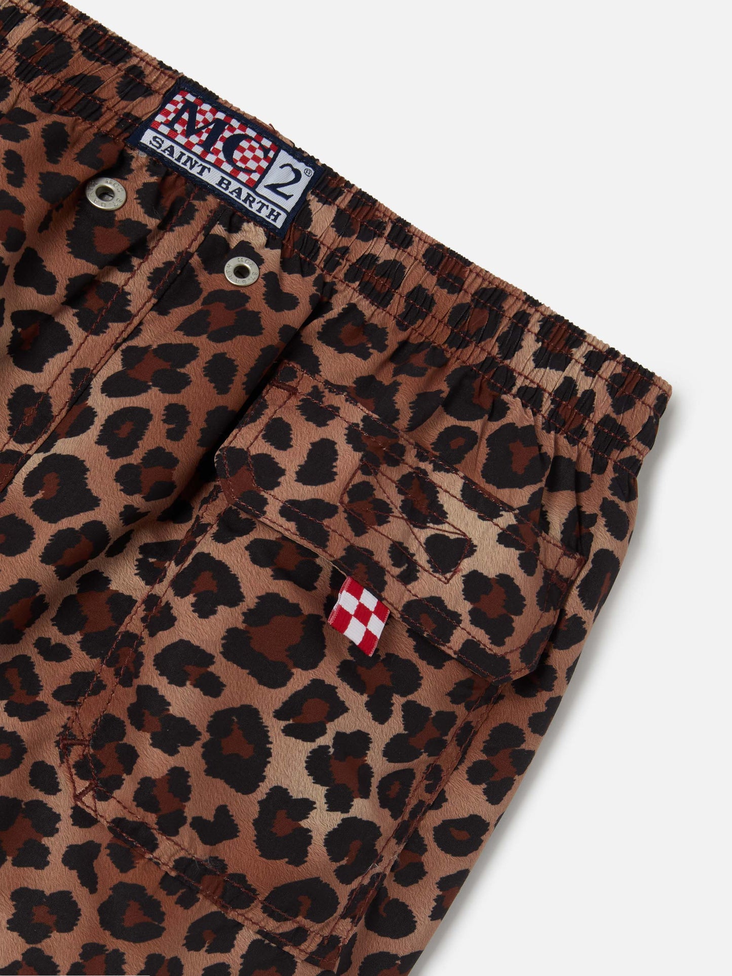 Costume Jean con stampa Leopard Animalier