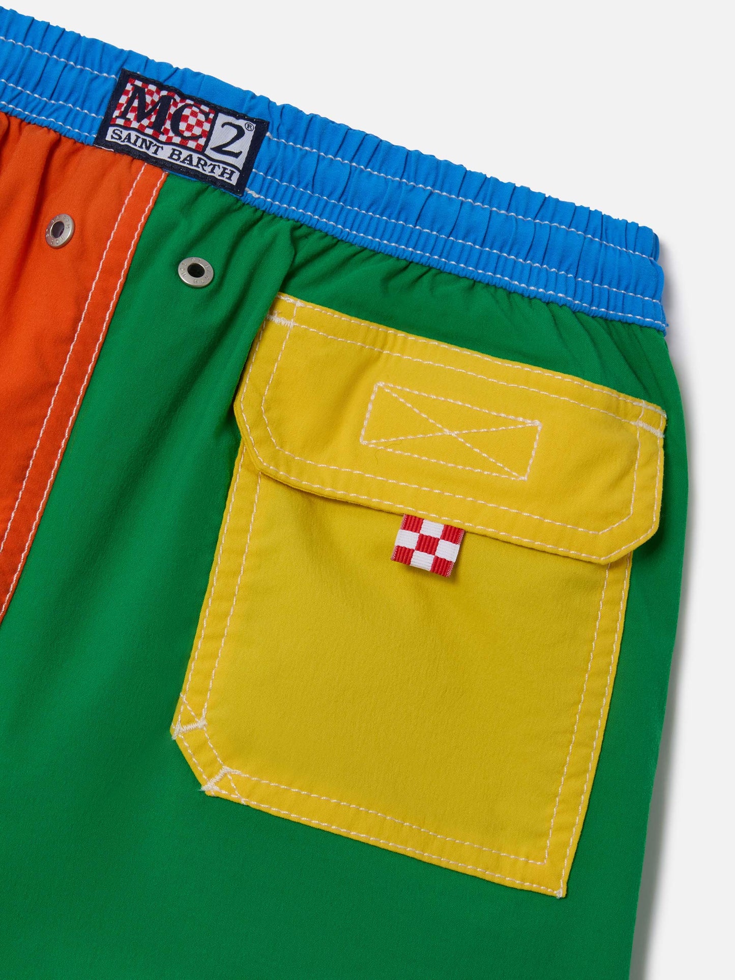 Short de bain multicolore garçon
