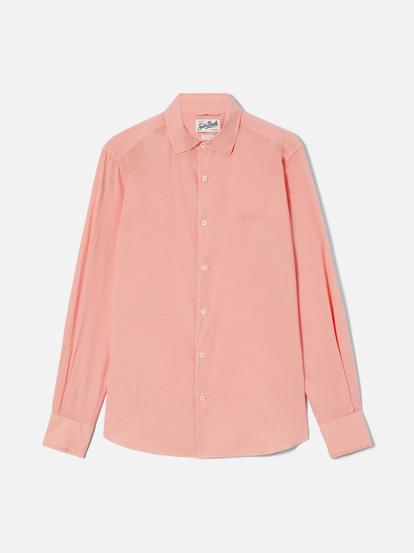 Camisa Peach Chemise Ice en voile de algodón puro