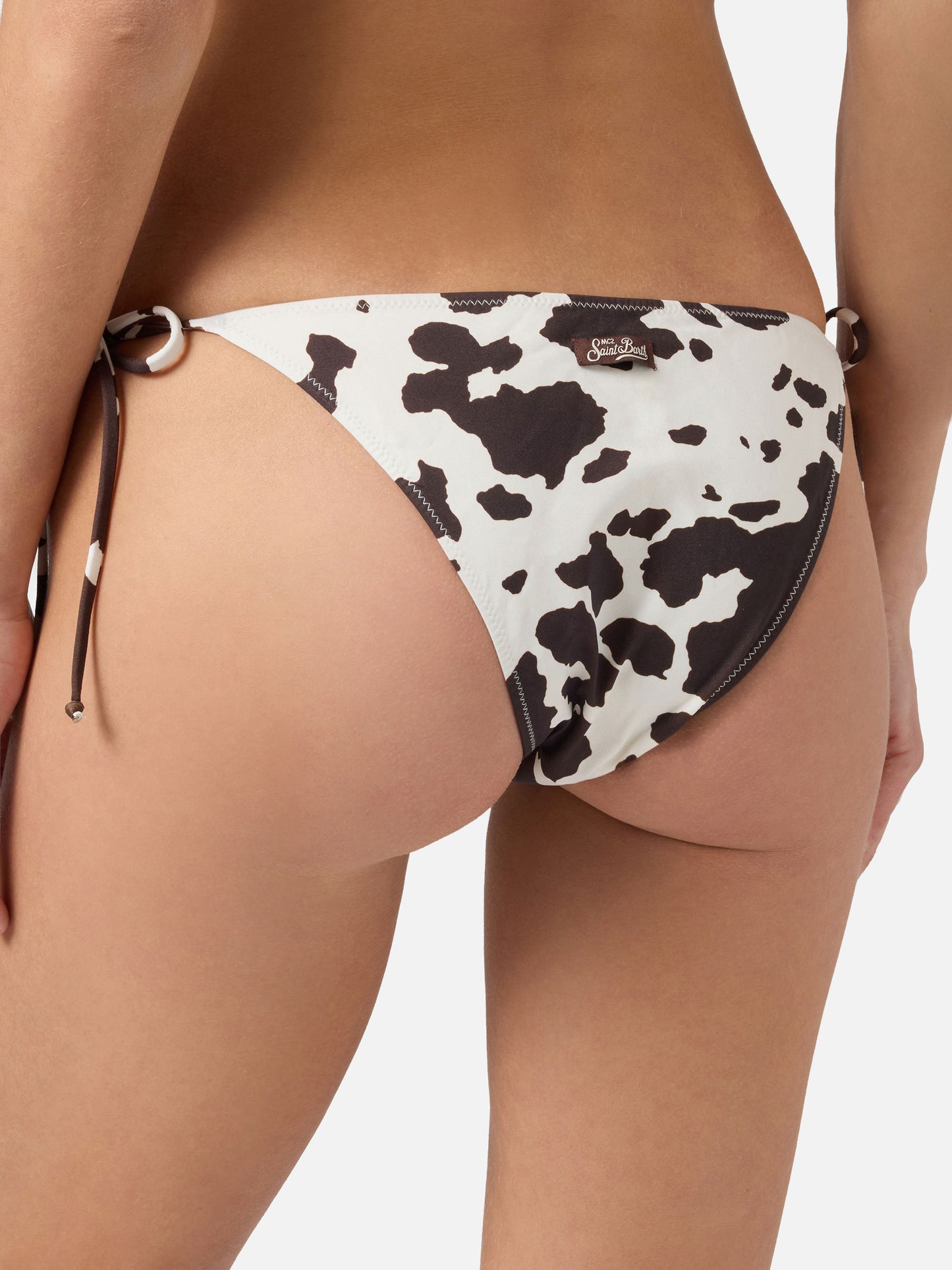 Bikini Leah Teen con estampado de vaca