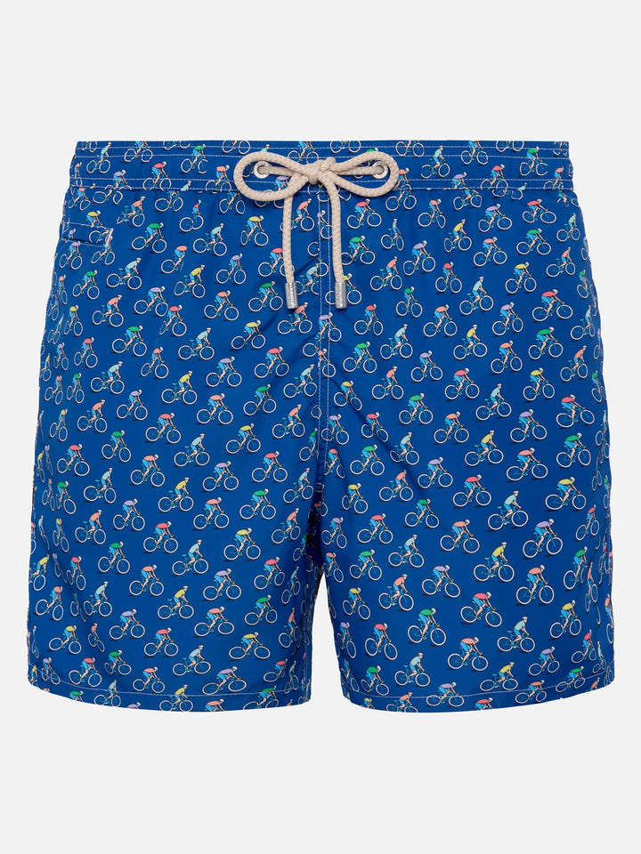 Costume mare Lighting in tessuto leggero con stampa bikers