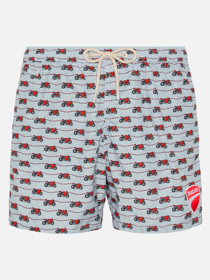 Costume mare Lighting in tessuto leggero con stampa Ducati | DUCATI MOTOR SPECIAL EDITION