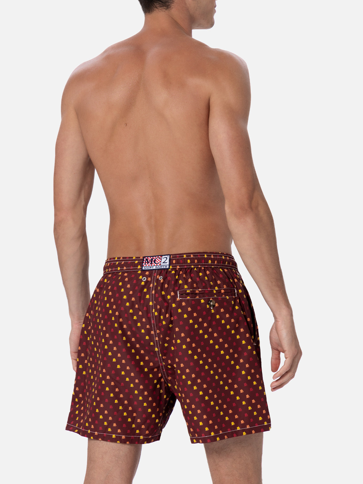 Bañador de tejido ligero Lighting con estampado Roma | AS ROMA SPECIAL EDITION