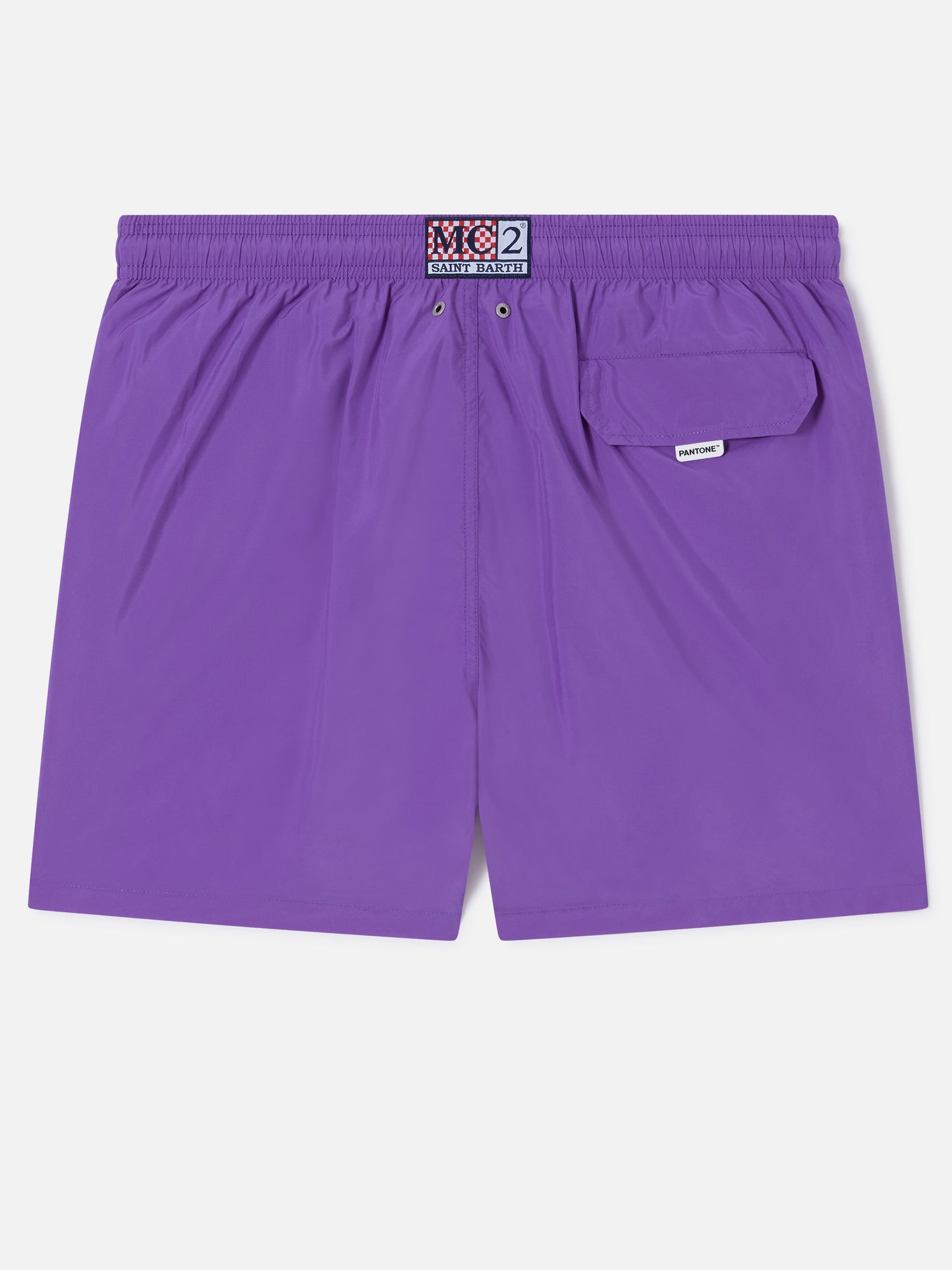 Bañador corto morado de tejido ligero Lighting Pantone | PANTONE® SPECIAL EDITION
