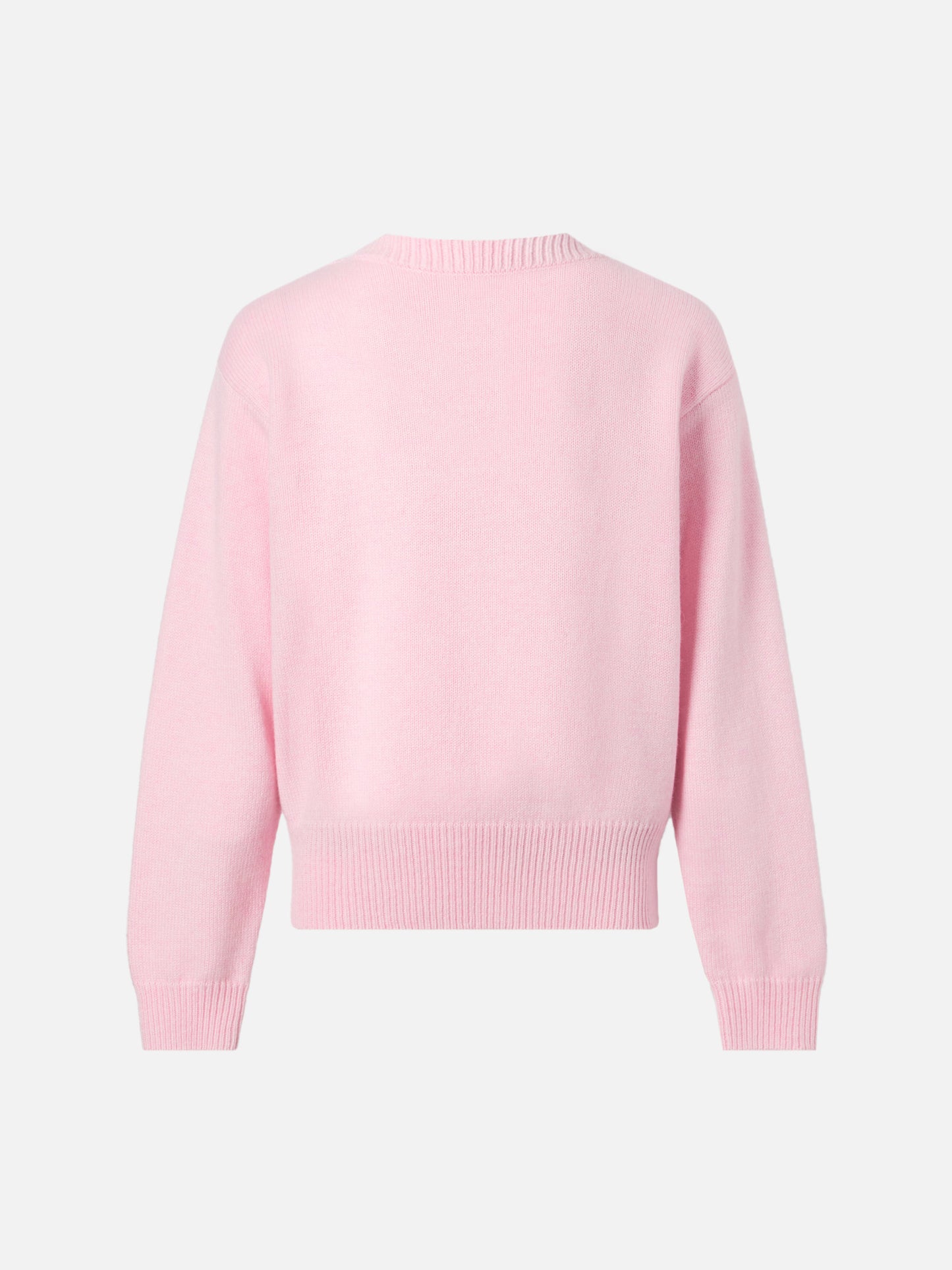 Sweater Louise Jr in cashmere blend with St. Moritz graphic in rhinestones | ST. MORITZ TOP OF THE WORLD