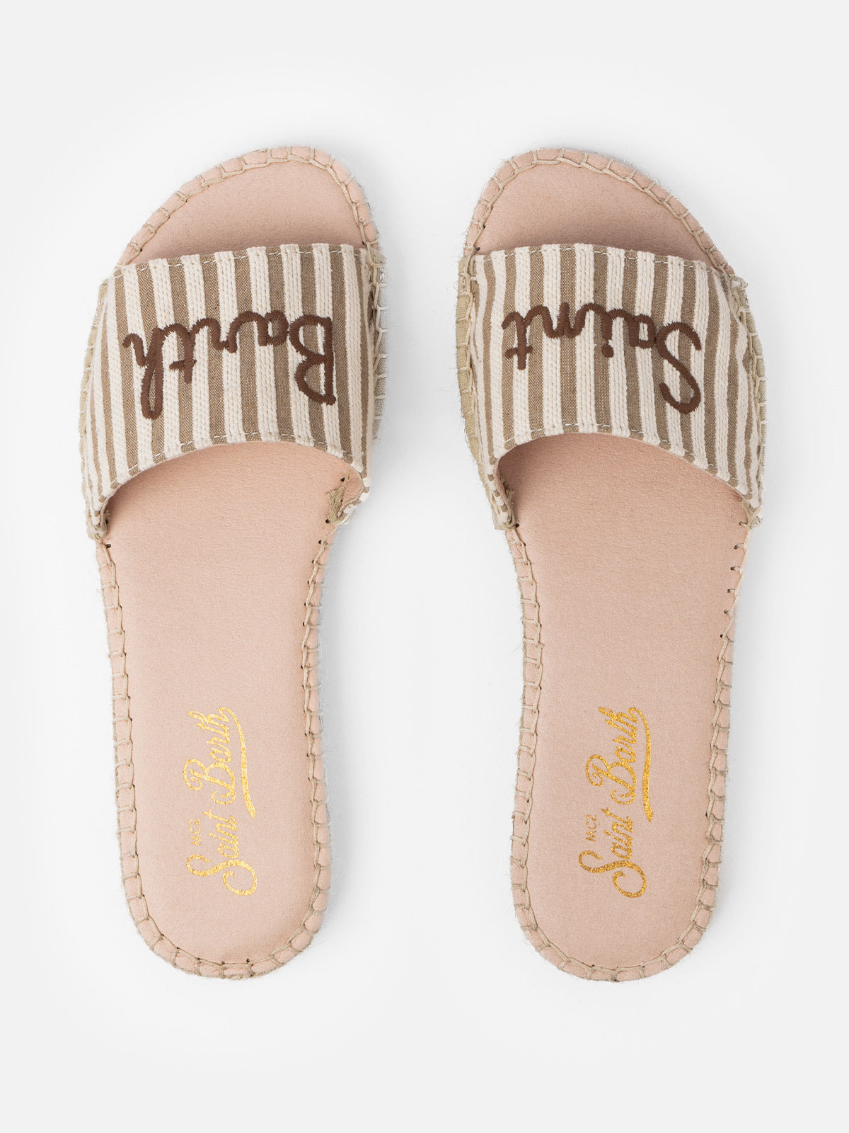 Sabot espadrillas da donna Luz con ricamo Saint Barth