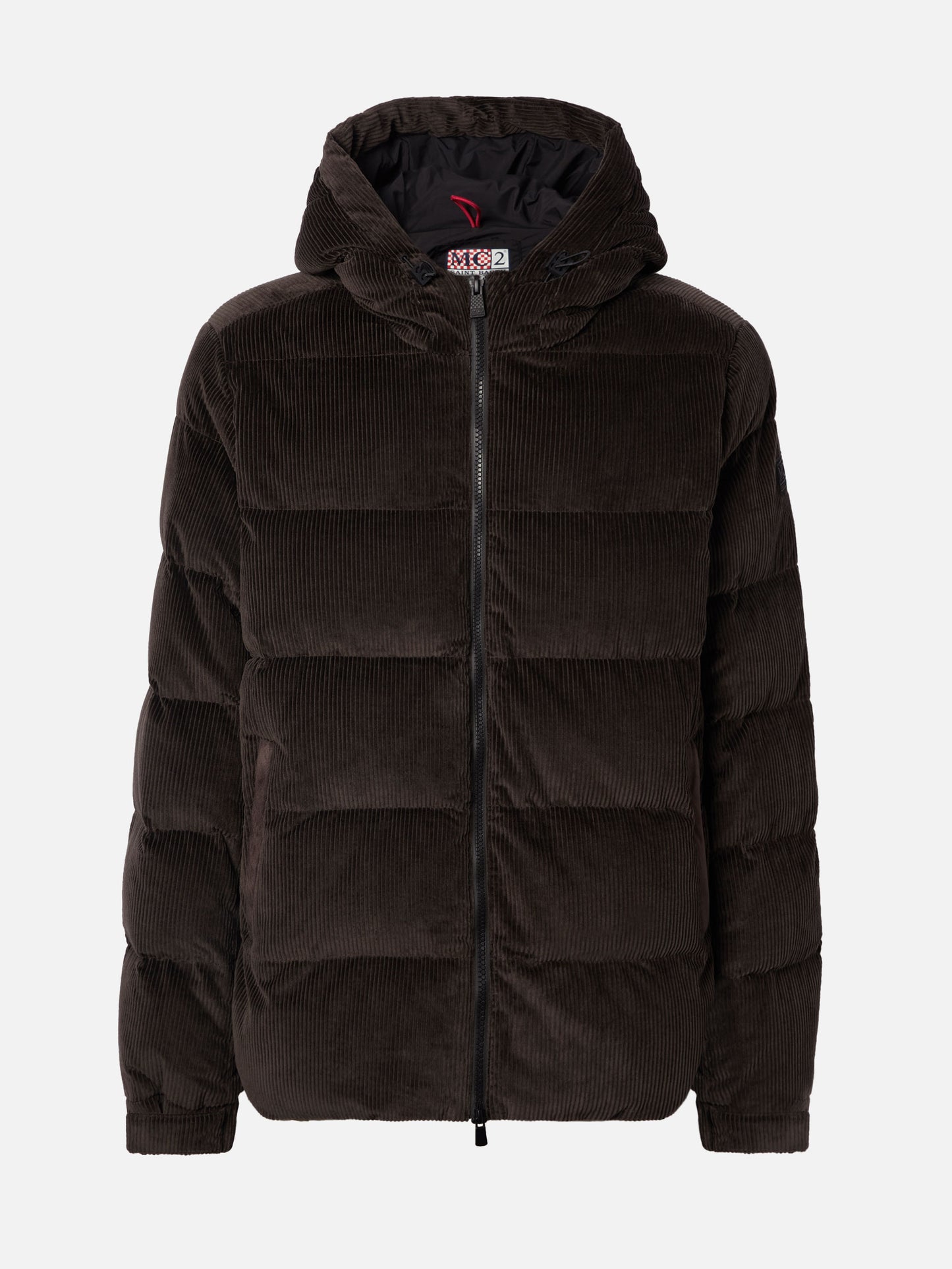 Maier Pocket Corduroy padded jacket with hood