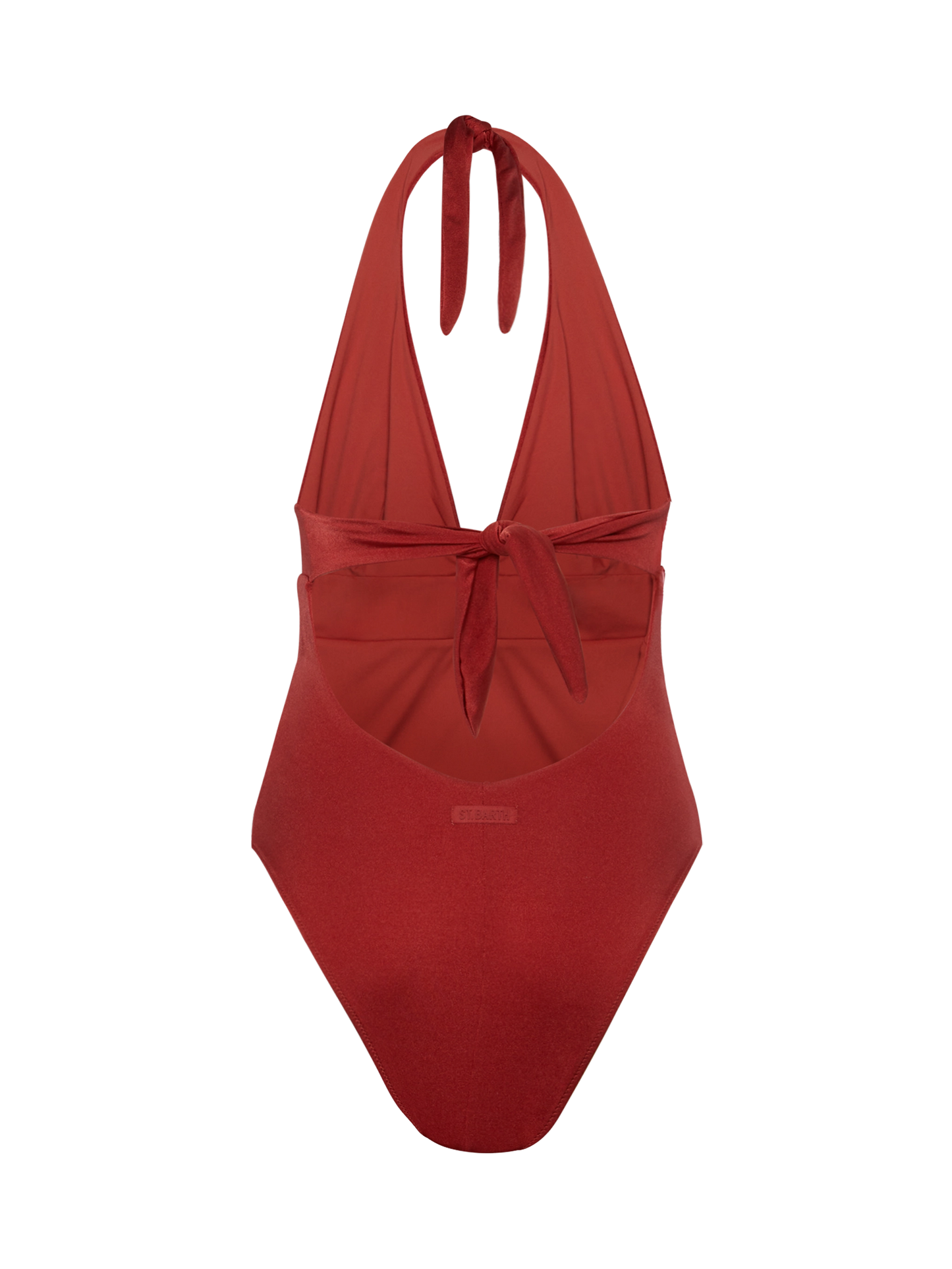Marylin shimmer red one-piece swimsuit - MC2 Saint Barth