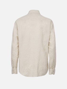 Woman classic Sangallo cotton shirt Meredith - MC2 Saint Barth