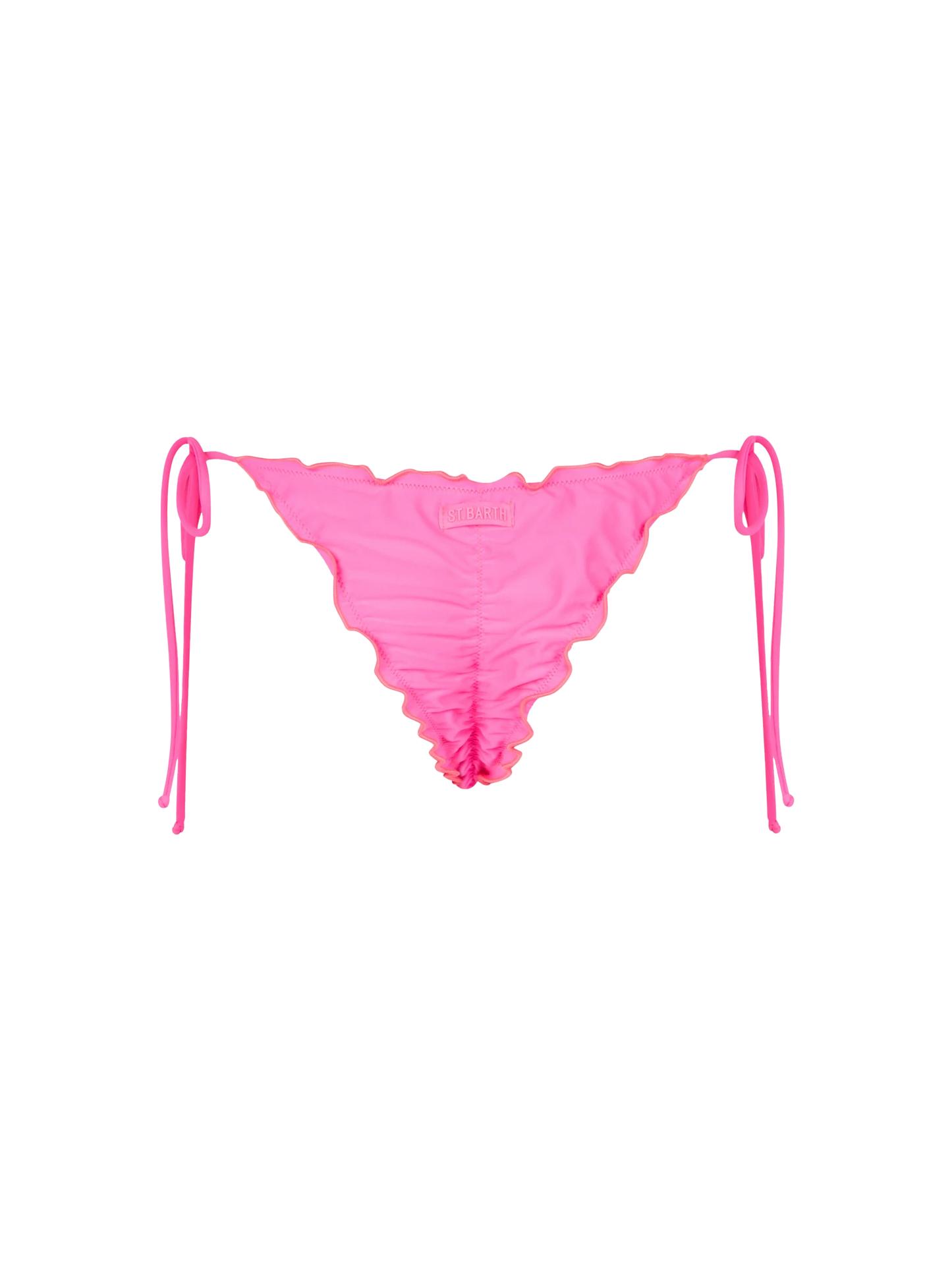 Woman fluo pink cheeky swim briefs Miami - MC2 Saint Barth