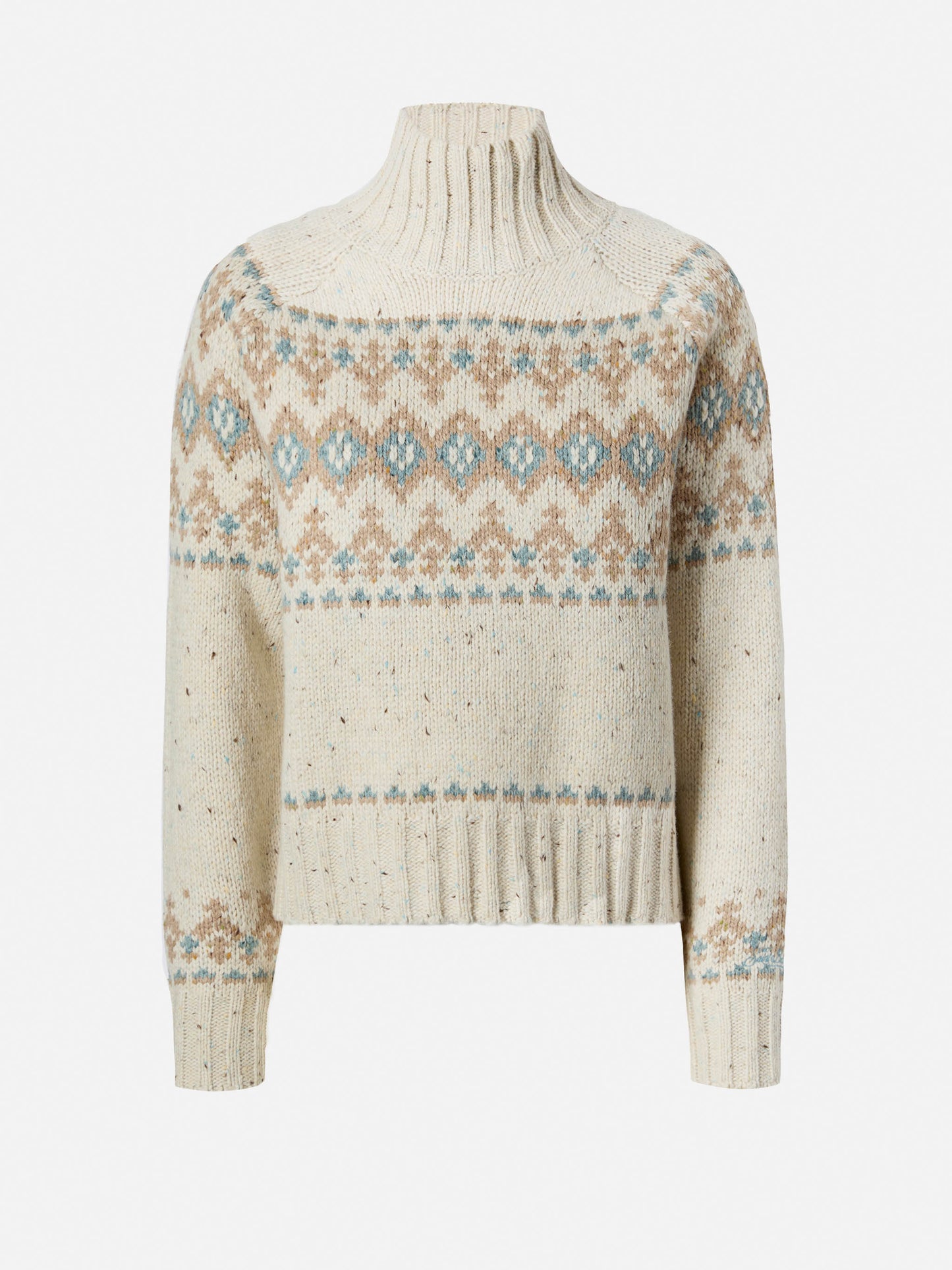 Myra donegal Fair Isle turtleneck