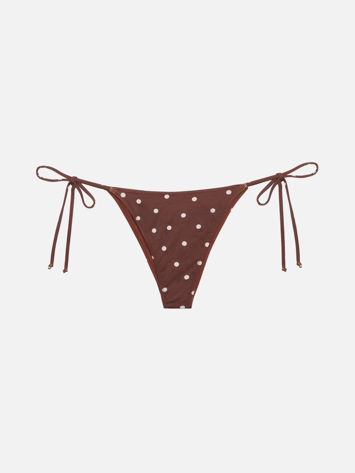 Marielle klassische Badehose mit Polka Dots-Print